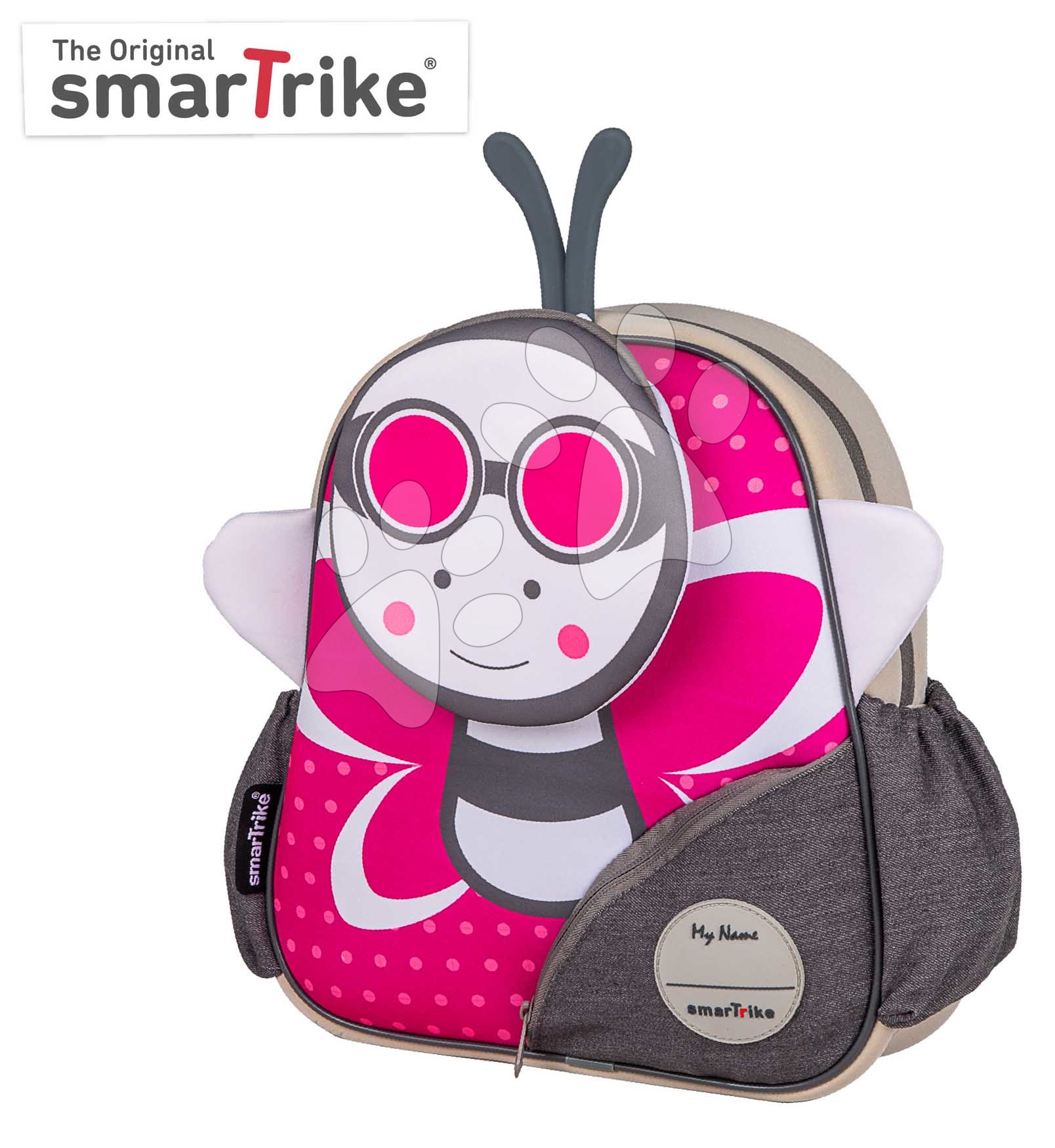 Batoh Motýlik Bag Butterfly toT\'s-smarTrike na ramená z neoprénu ružový