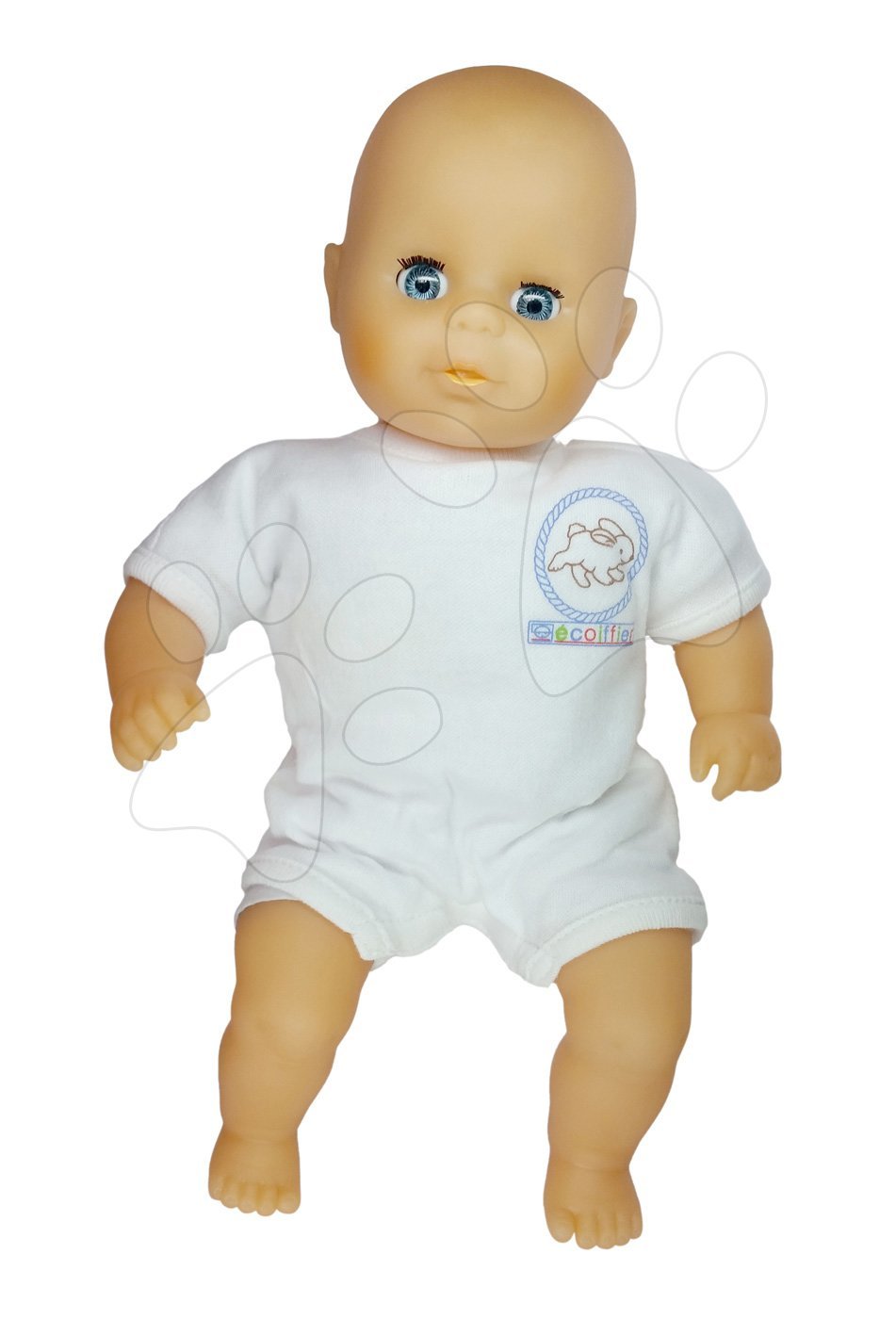 Játékbaba Petit Écoiffier fehér nyuszival 4010-d