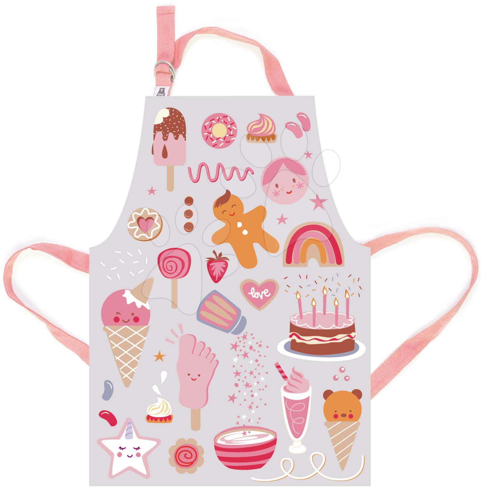 Zástera pre deti sladkosti Sweet Treats Apron ThreadBear s ochrannou vrstvou od 3-5 rokov