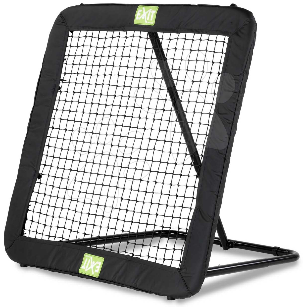 Odrazová sieť futbalová Kickback rebounder Exit Toys veľká polohovateľná oceľový rám 124*124 cm