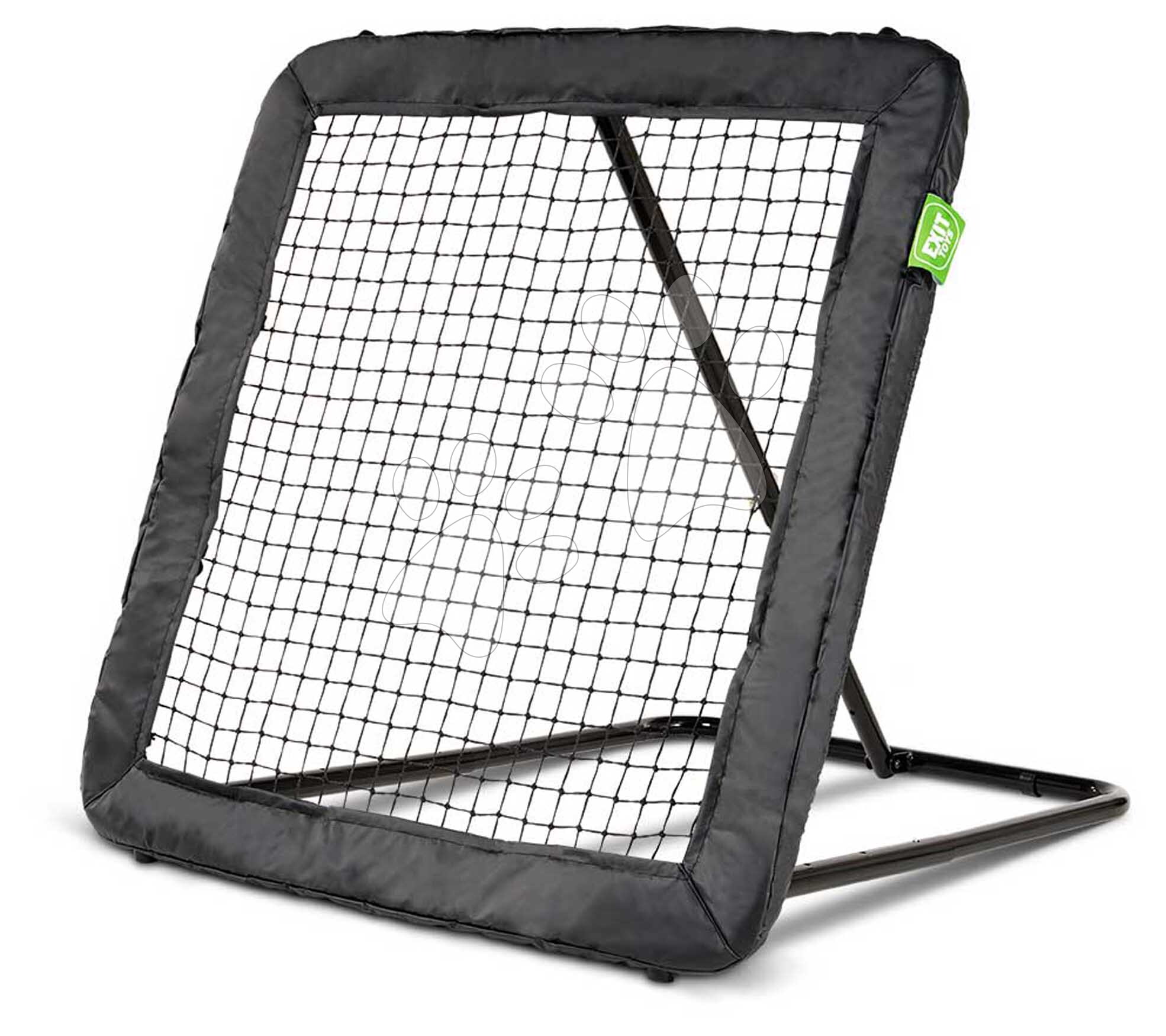 Odrazová sieť futbalová Kickback rebounder L Exit Toys veľká polohovateľná oceľový rám 124*124 cm ET43031010