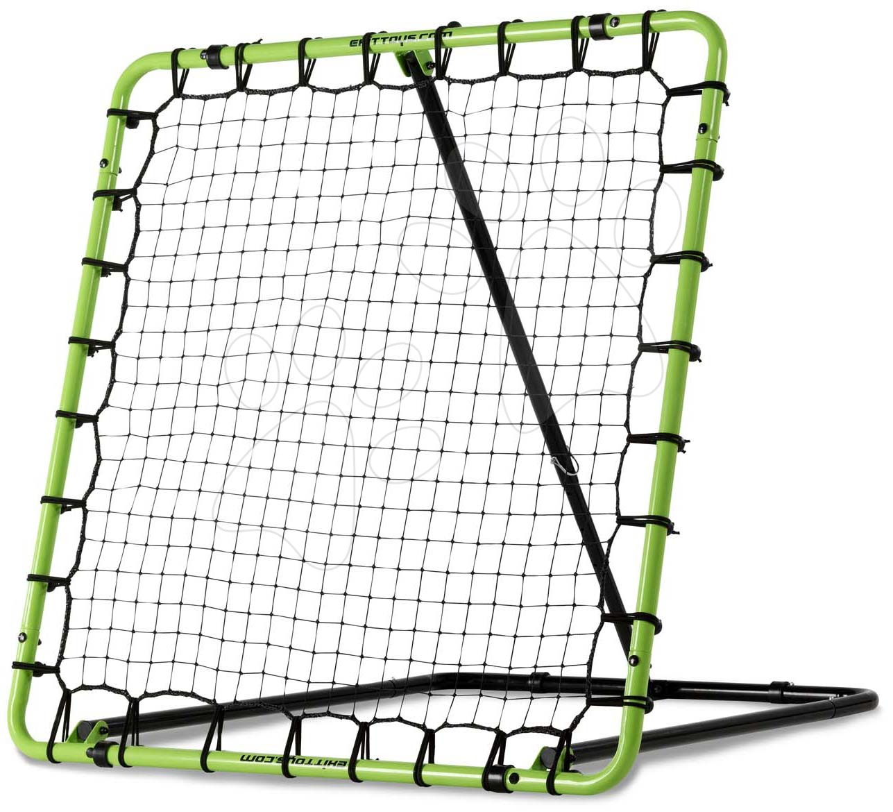 Odrazová sieť futbalová Tempo multisport rebounder Exit Toys polohovateľná oceľový rám 120*120 cm