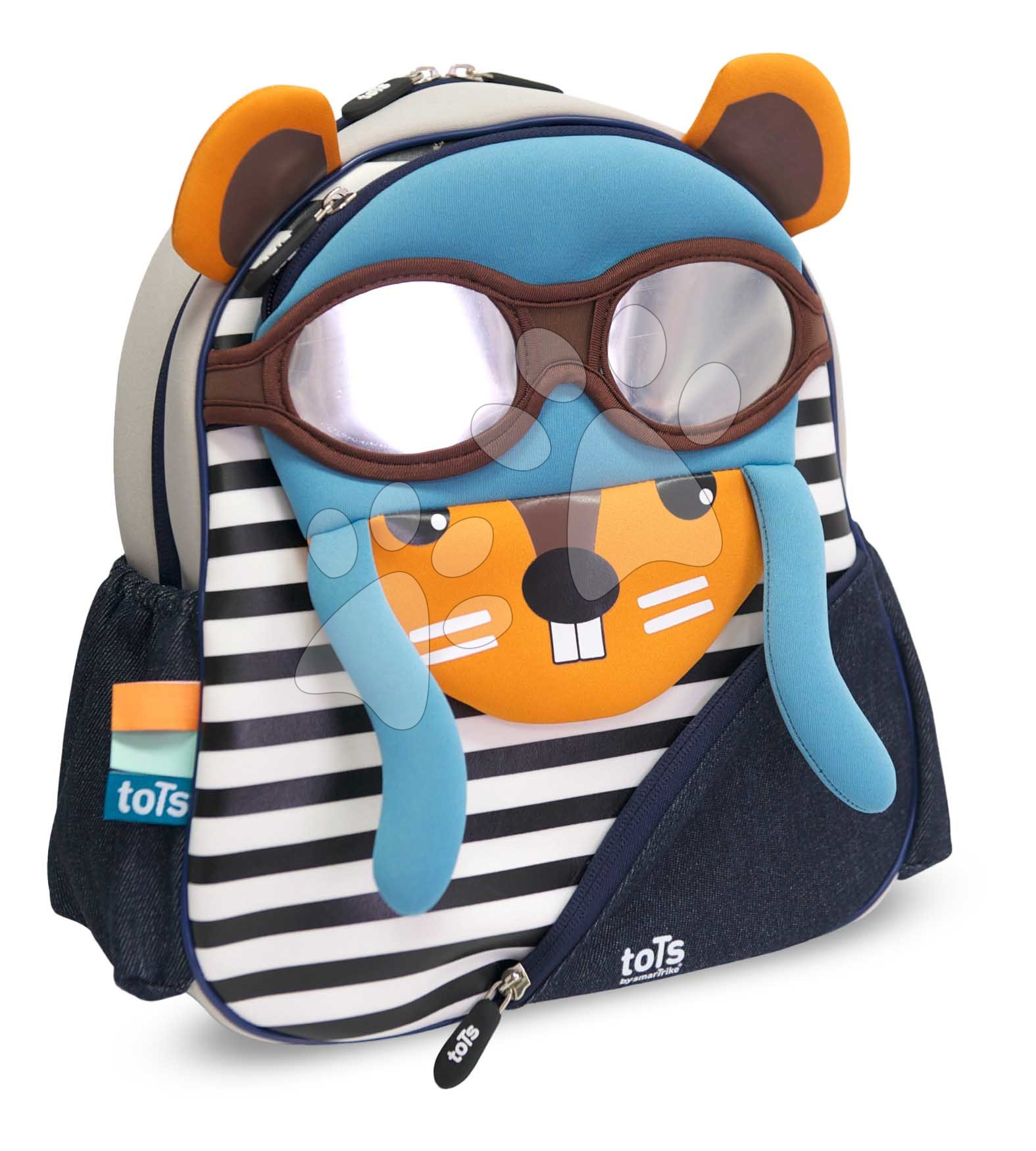 Batoh veverička Kids Bag Squirrel toT\'s-smarTrike na rameno z neoprénu