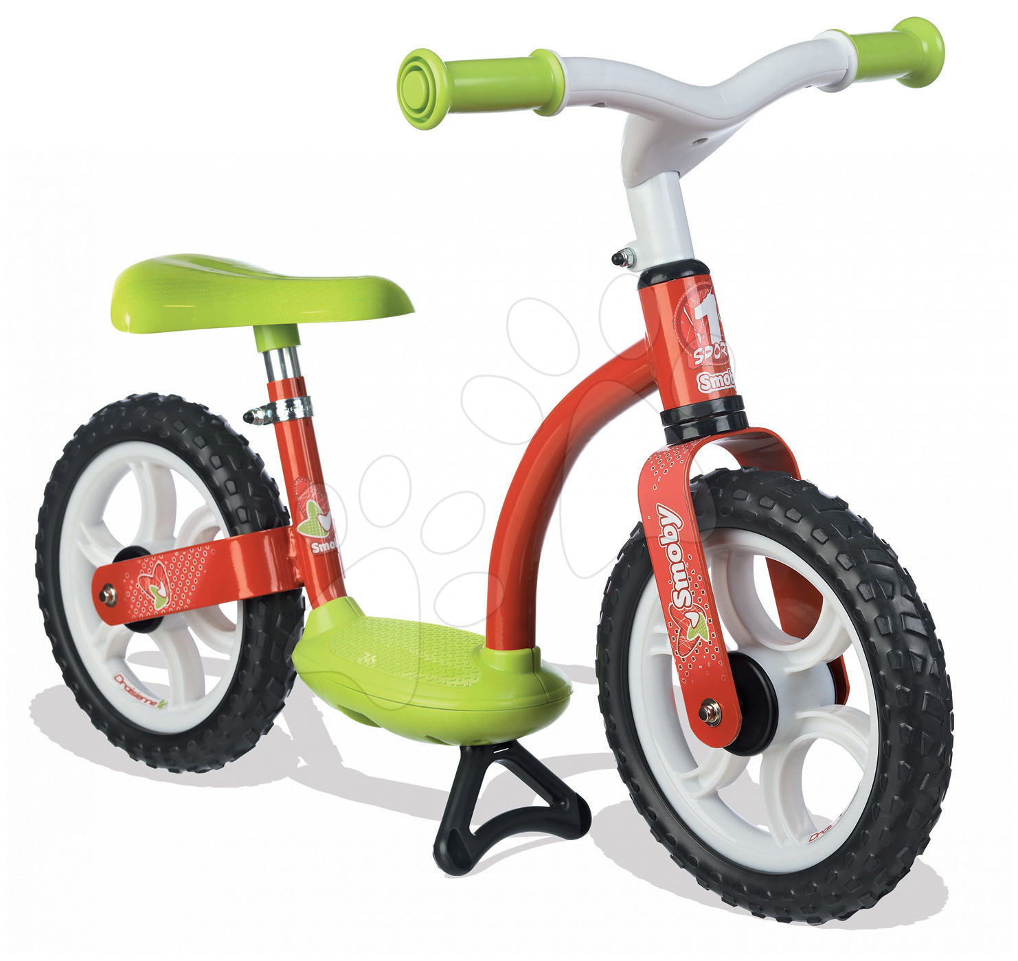 Smoby tanulóbicikli gyerekeknek Learning Bike 452053 piros-sárga