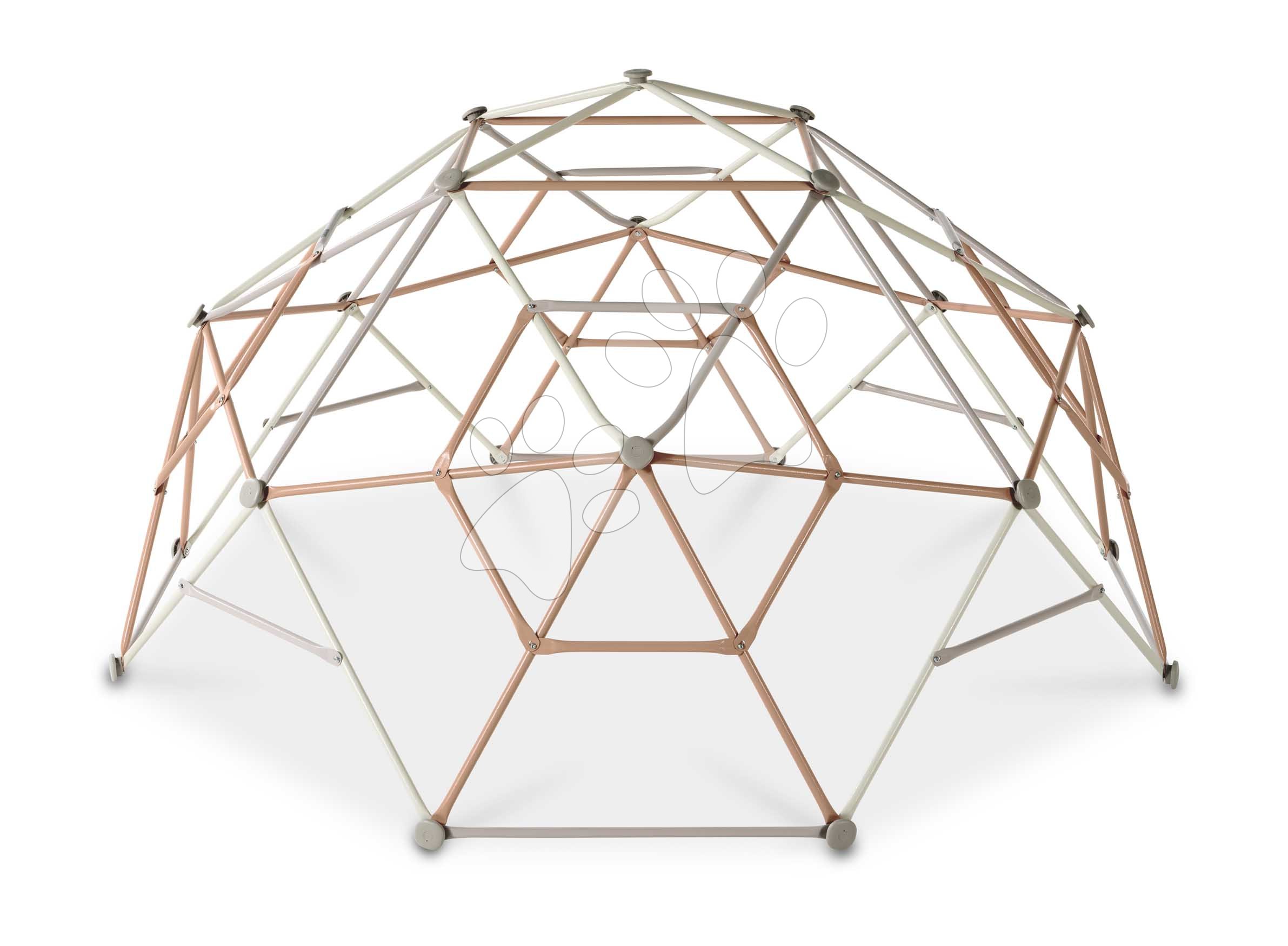 Prolézačka kupole Metal Climbing Dome Pastel Exit Toys do interiéru a exteriéru kovová konstrukce průměr 300 cm cm od 3 let