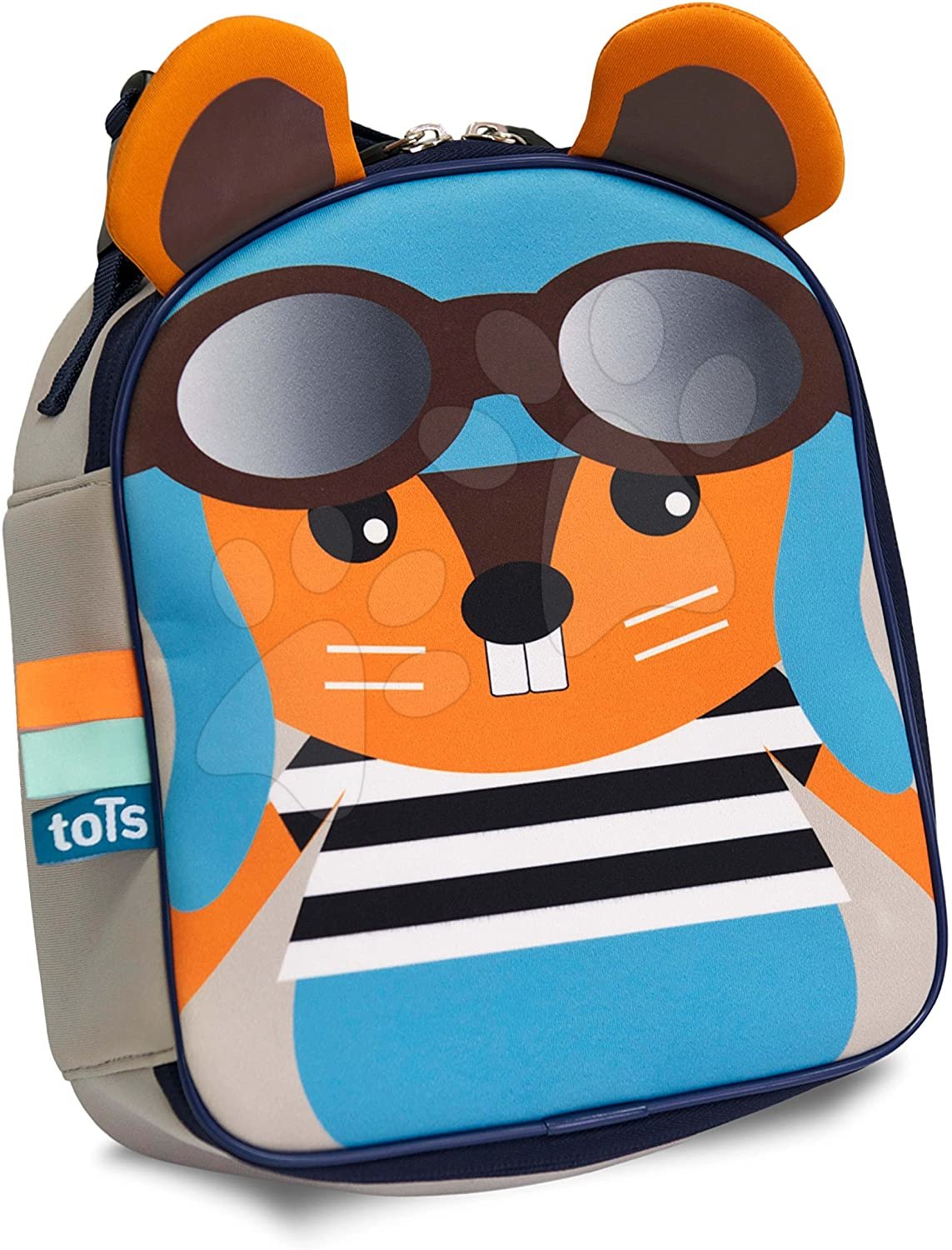 Batoh veverička Kids Lunch Box Squirrel toT\'s-smarTrike na rameno z neoprénu