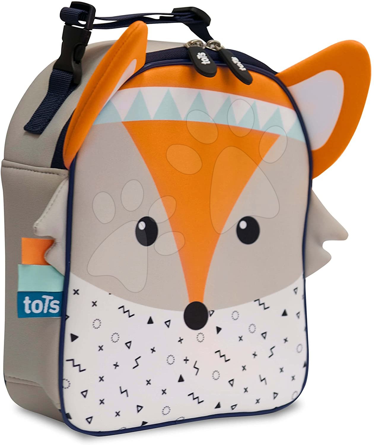 Batoh liška Kids Lunch Box Fox toT\'s-smarTrike na rameno z neoprenu