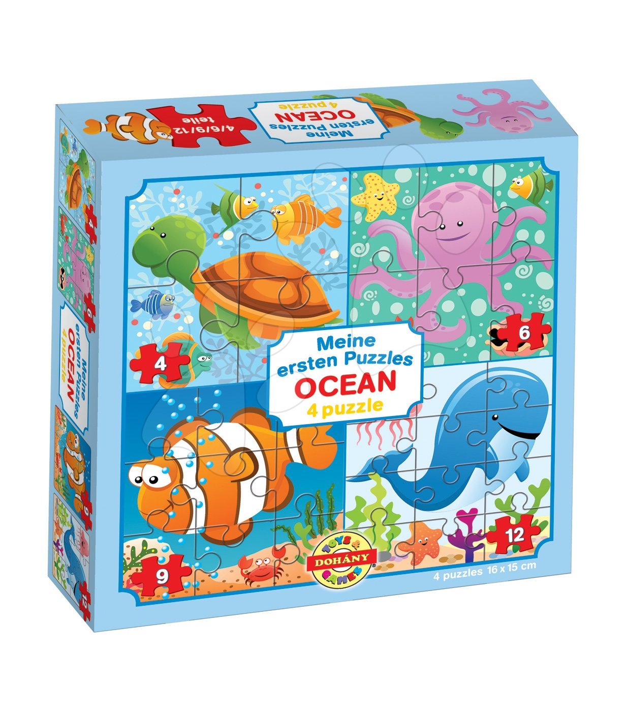 E-shop Dohány detské puzzle Moje prvé puzzle oceán 500-3