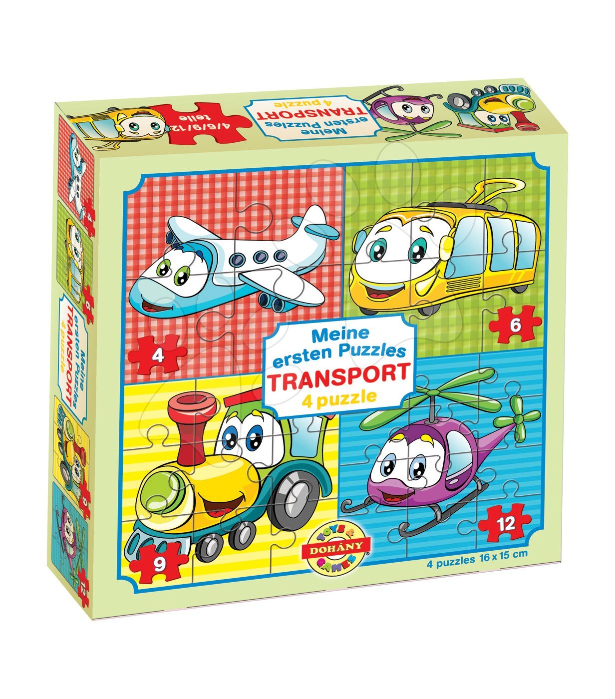 E-shop Dohány detské puzzle Moje prvé puzzle Transport 500-5