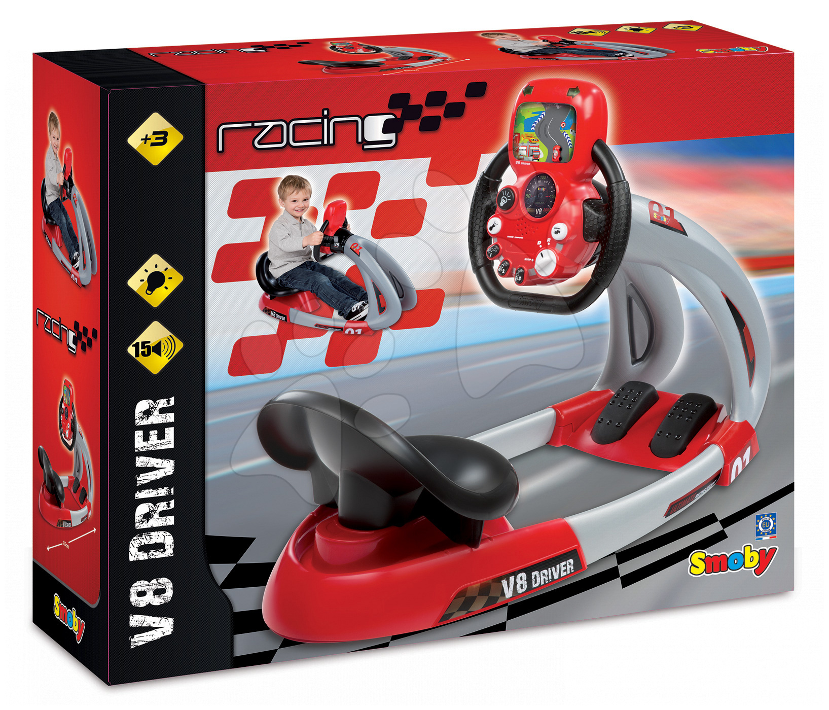 Detský trenažér Smoby V8 Driver