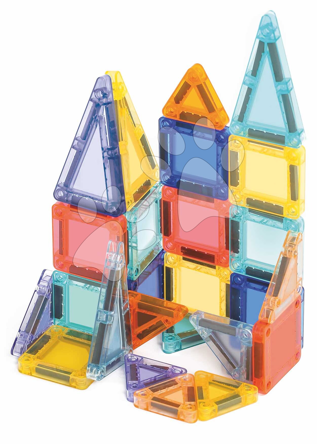 Mágneses építőjáték Magnetic Mini Ludi 26 részes
