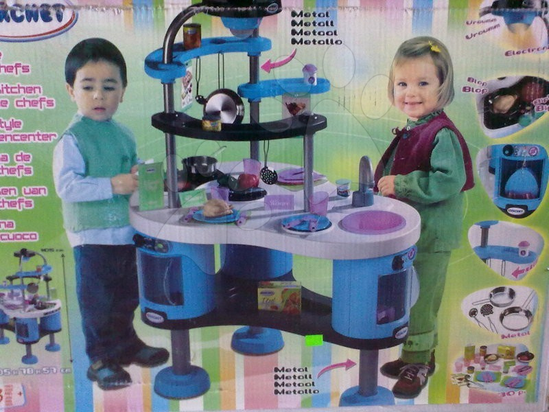 Smoby játékkonyha gyerekeknek Berchet 501086 kék