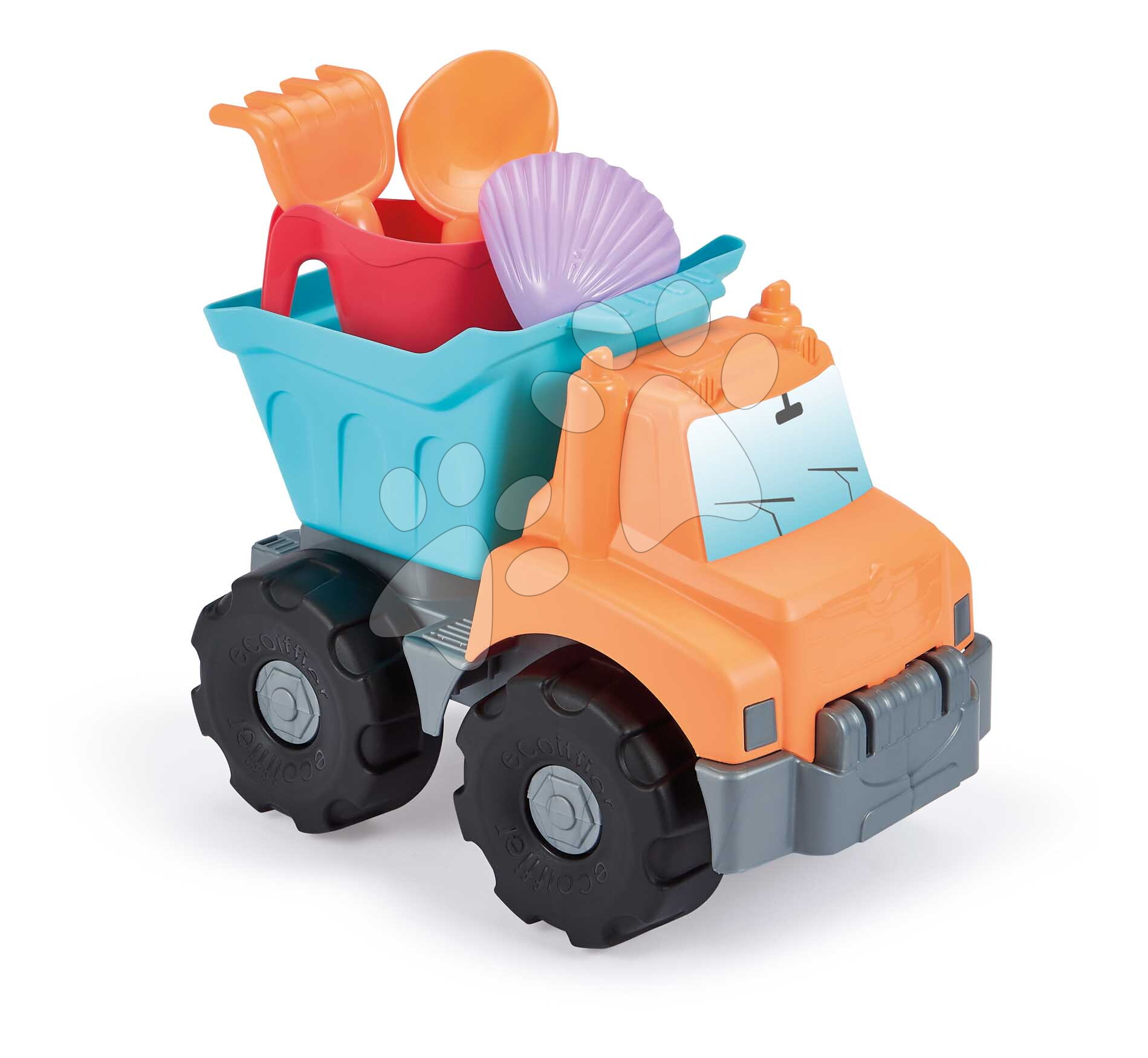 Nákladné auto Beach Truck Écoiffier s krhlou a doplnkami od 18 mes