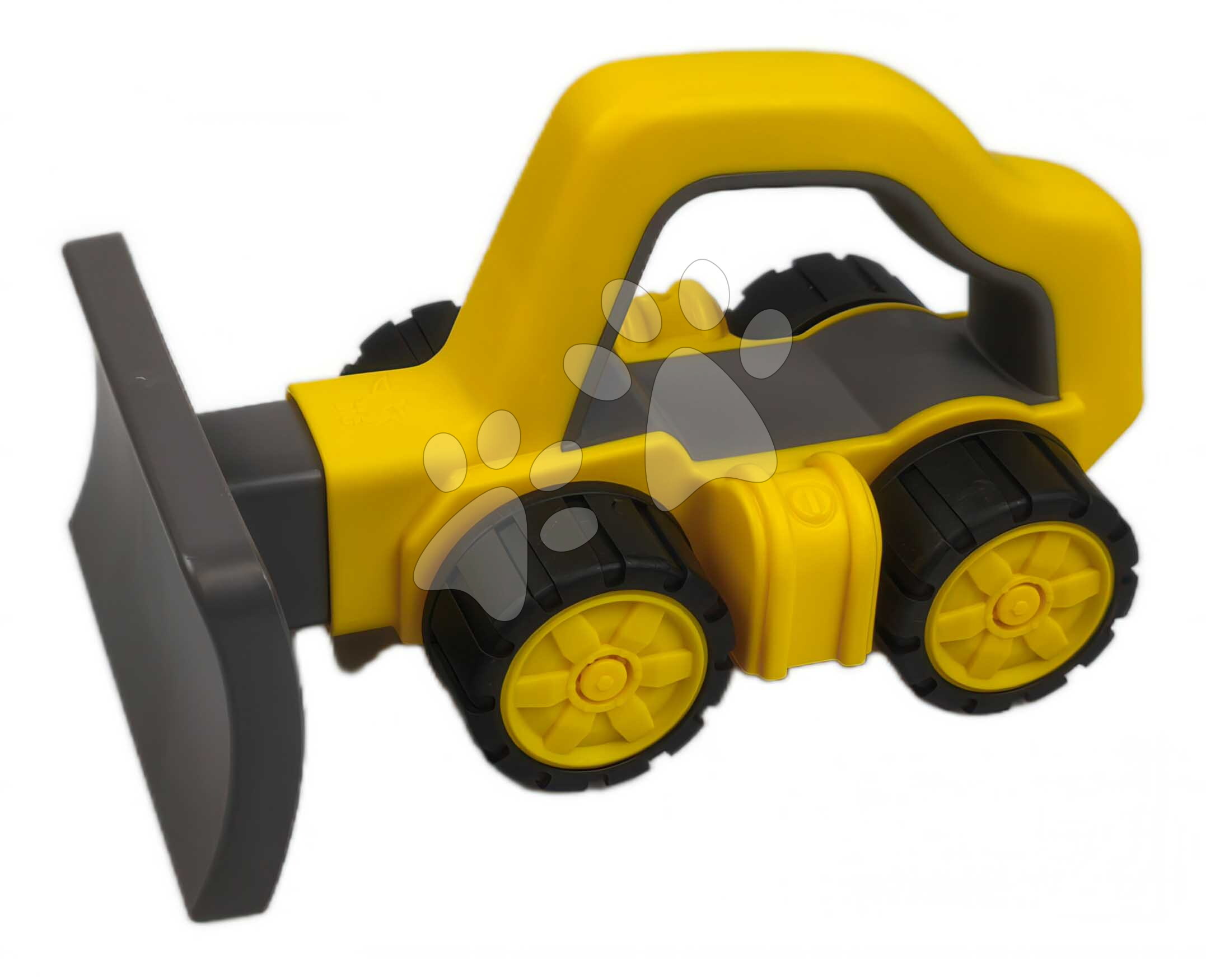 Pluh s rukoväťou Power Worker Griffy Plow Blade BIG pracovný stroj 25 cm s gumenými kolesami od 12 mes