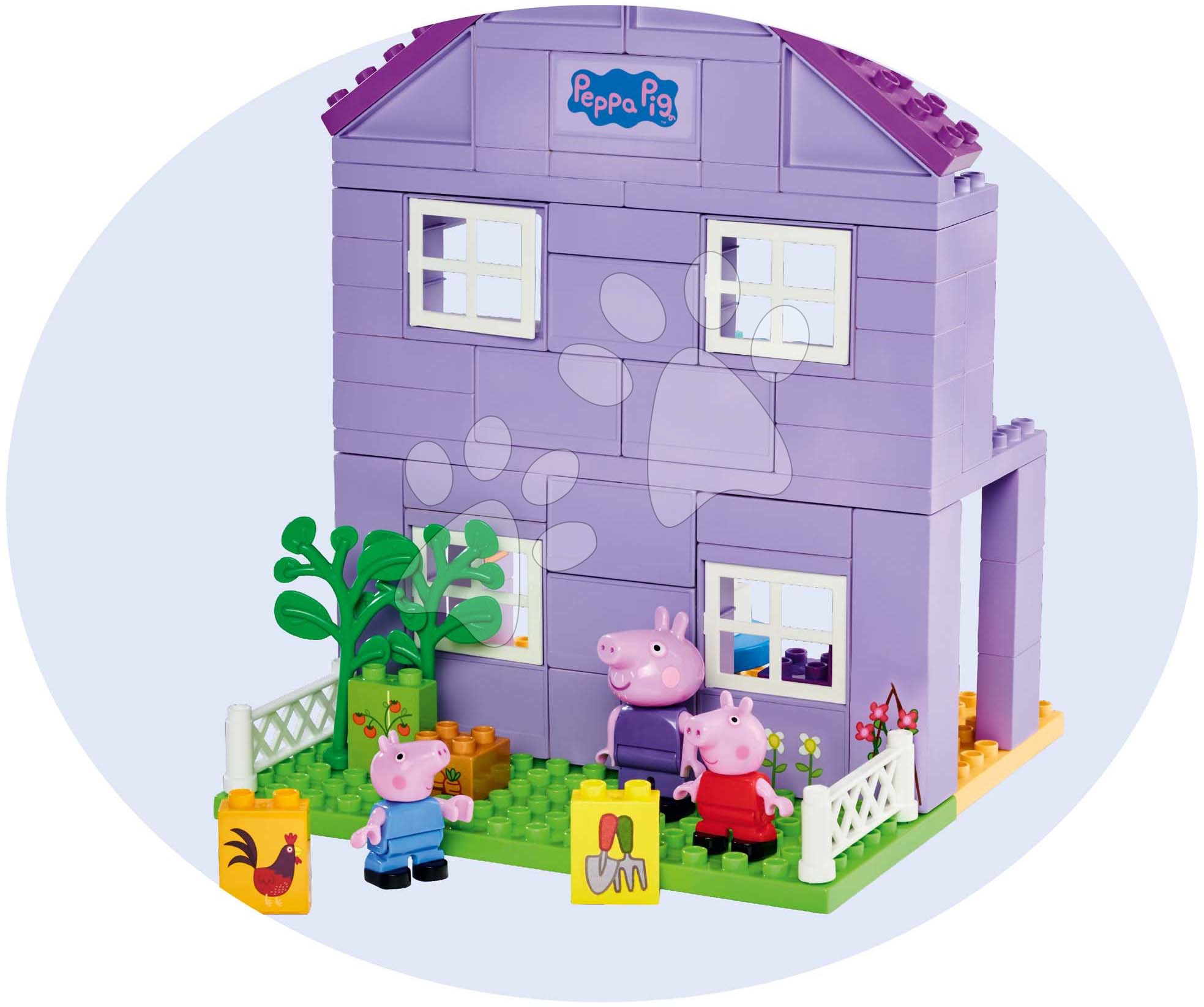 Lego Peppa Pig Construção da Casa Peppa Pig Pig's House Big Blocks
