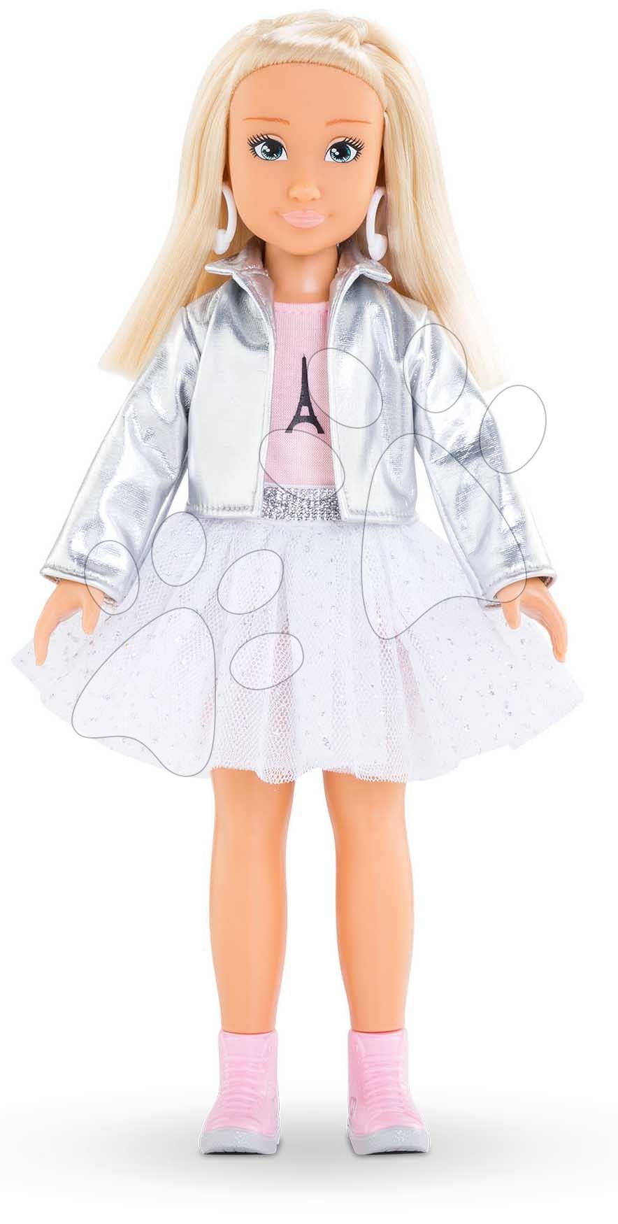 Bábika Valentine Paris Fashion Week Set Corolle Girls s blond vlasmi 28 cm 4 doplnky od 4 rokov