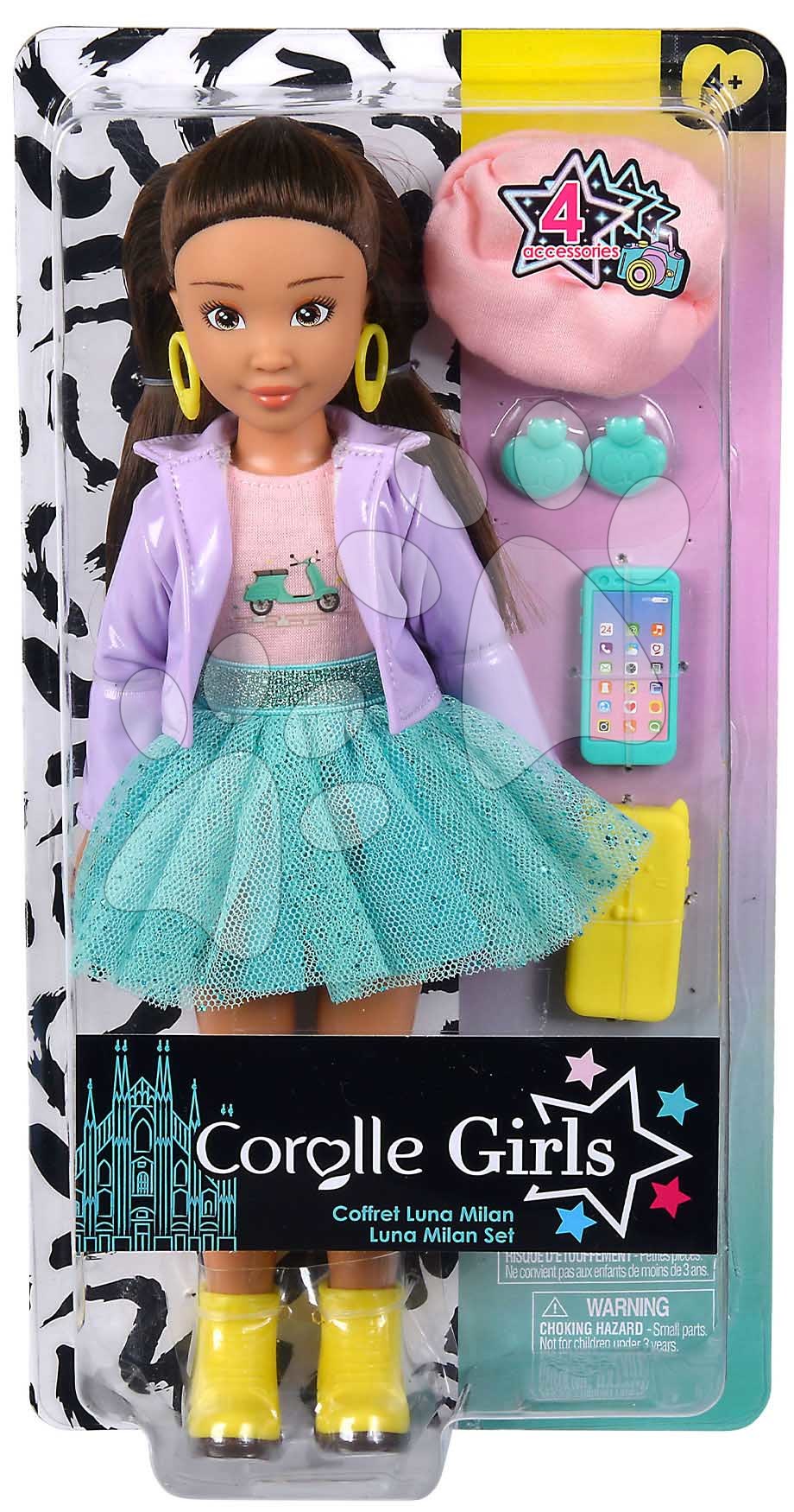 Corolle girls - poupee coffret melody fashion week new york - 28cm