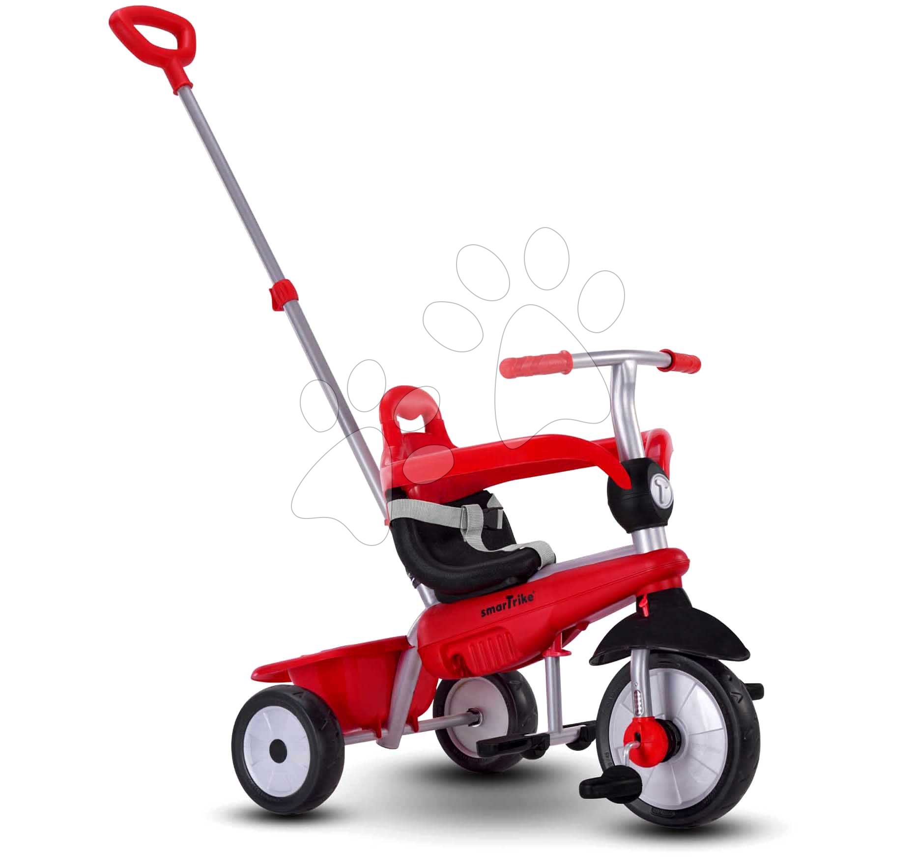 E-shop Trojkolka Breeze TouchSteering SmarTrike s tlmičom červená od 10 do 36 mesiacov