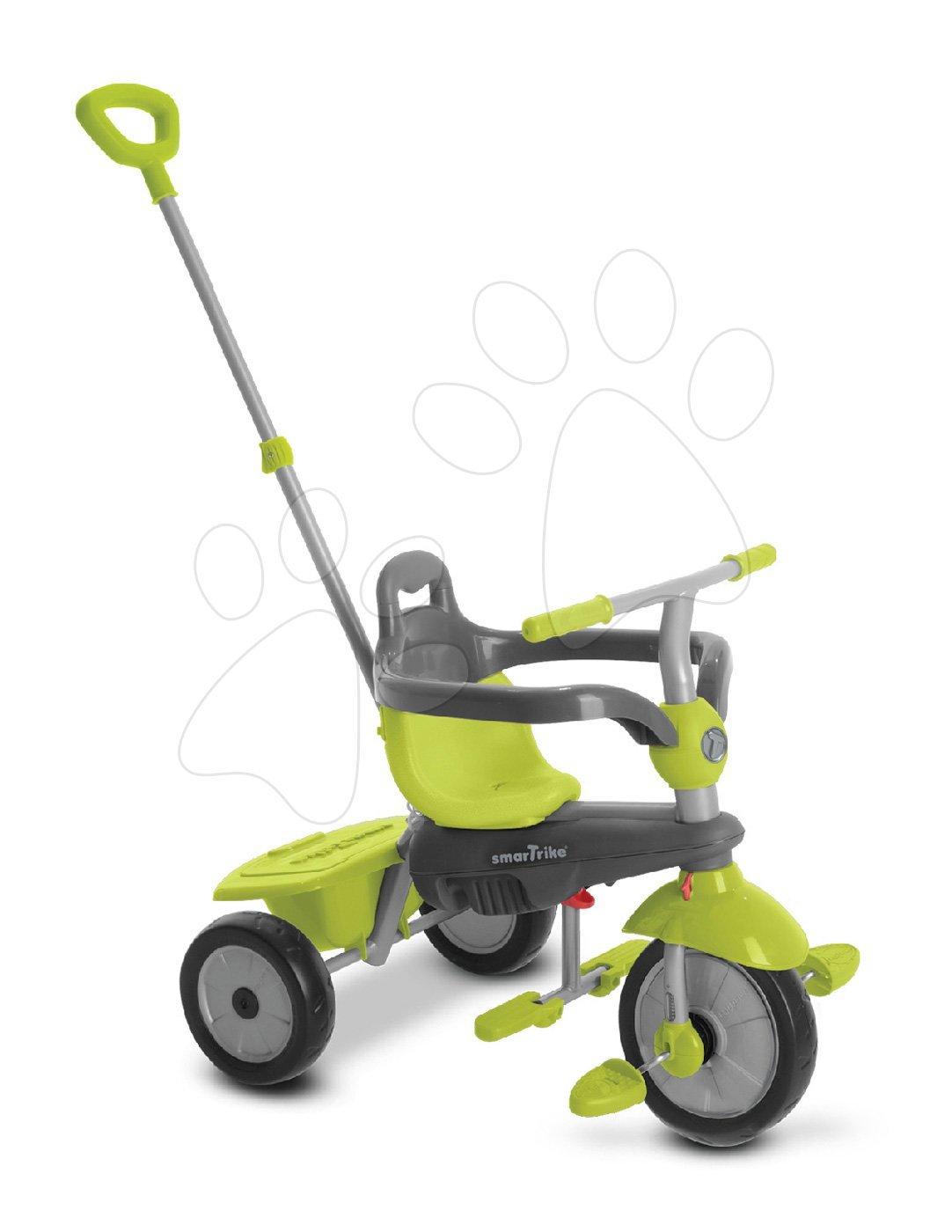 smarTrike tricikli Breeze 3in1 Touch Steering szabadonfutó zöld-szürke 6071100