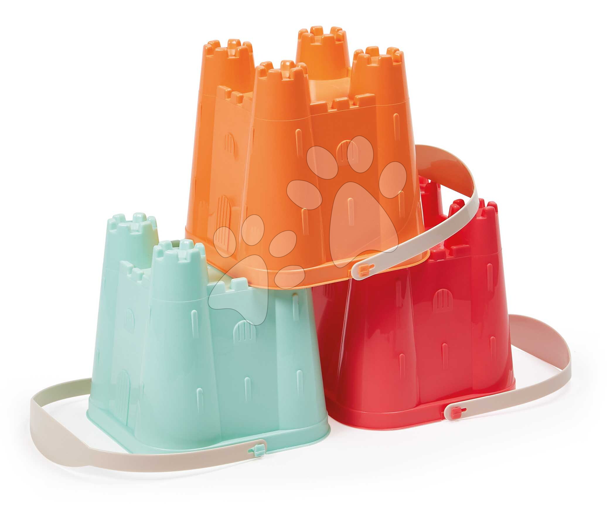 Vedierko Hrad Castle Bucket Écoiffier 3 druhy výška 13,5 cm od 18 mes