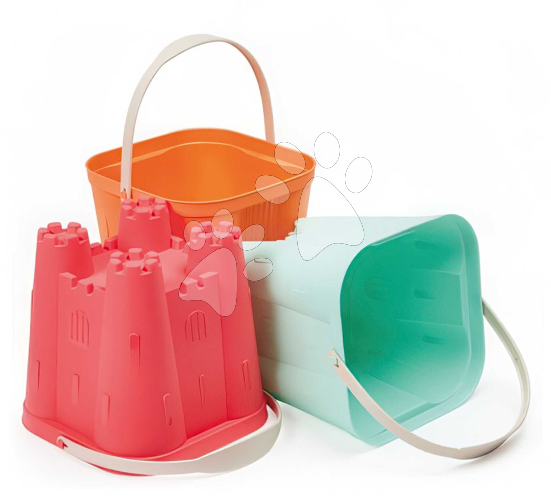 Vedro Hrad Castle Bucket Écoiffier 3 druhy výška 18,5 cm od 18 mes