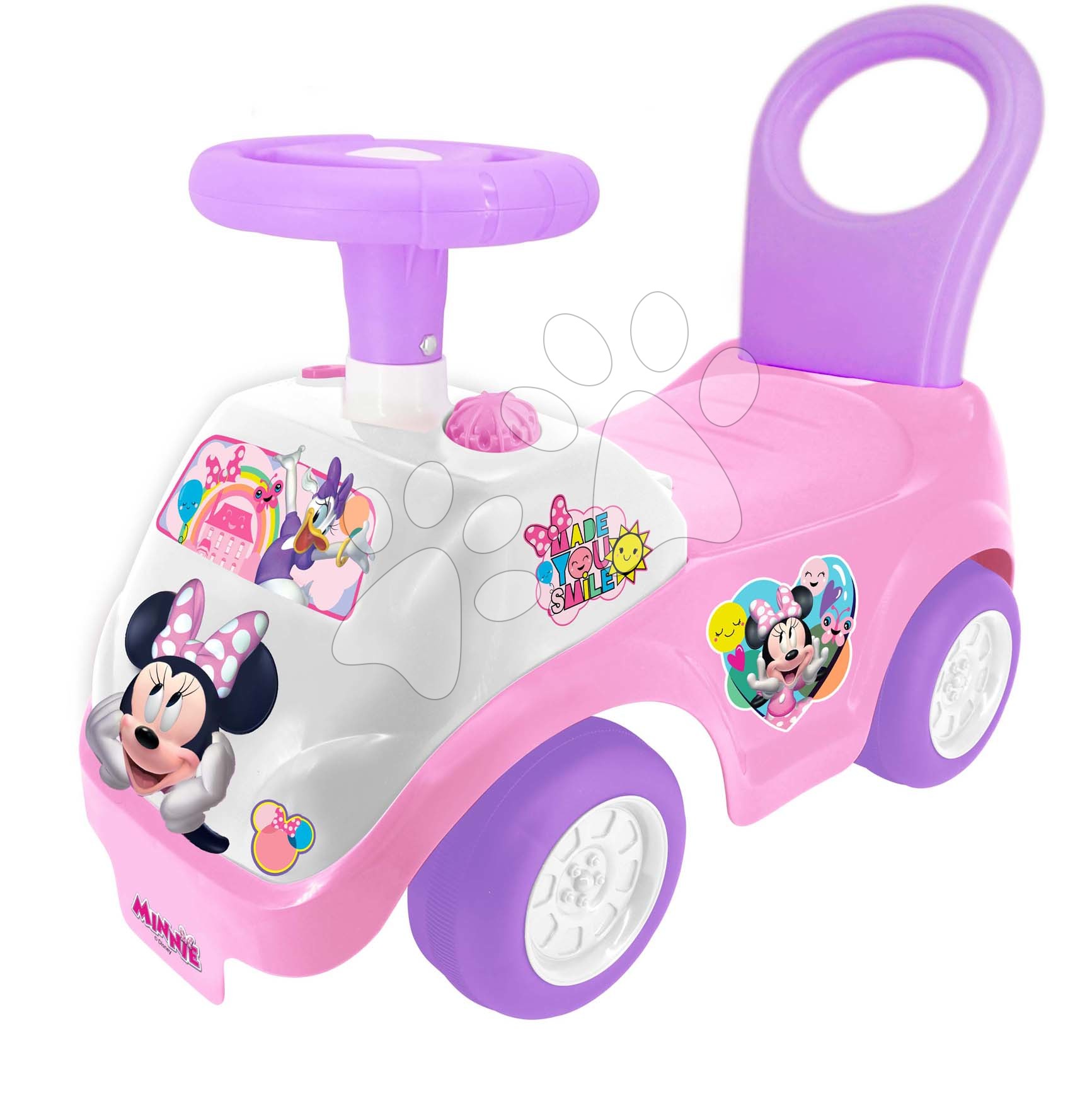 Bébitaxi Minnie Disney Ride On Kiddieland hanggal és fénnyel 12 hó-tól