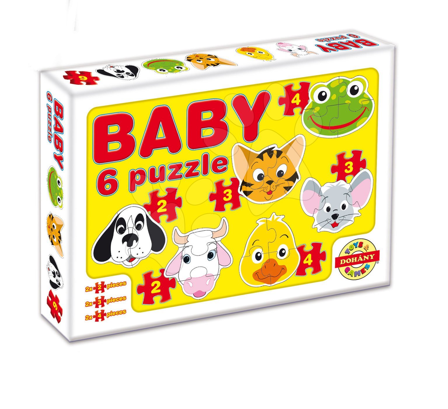 Dohány Baby puzzle háziállatok 635-5