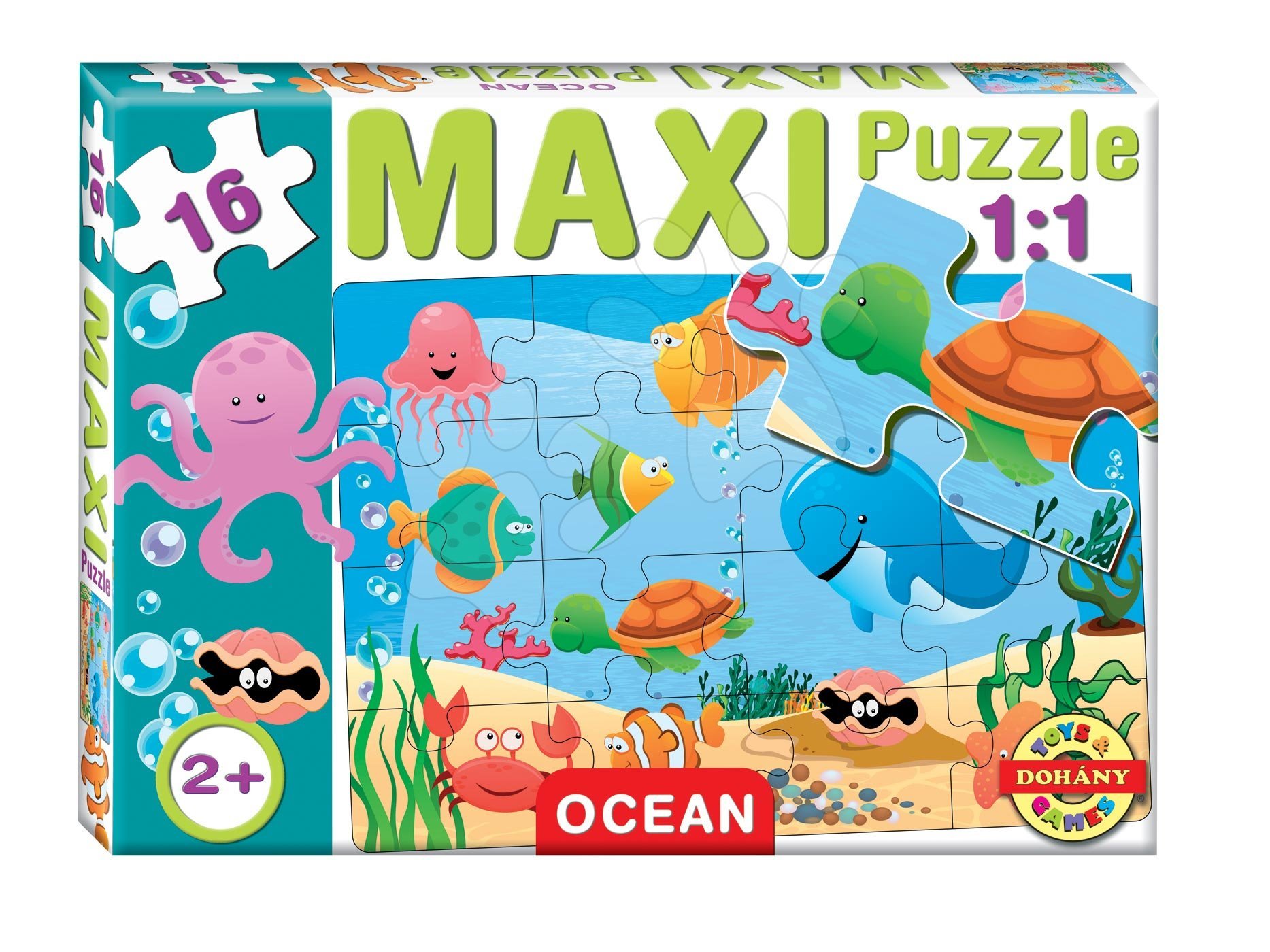 Dohány baby puzzle Maxi Oceán 16 dílků 640