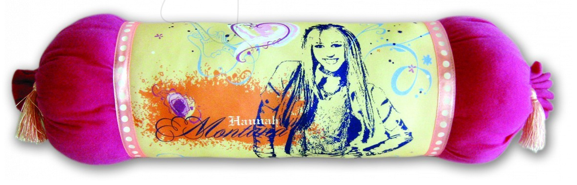 Ilanit dětský polštář WD Hanna Montana 13576 broskvový