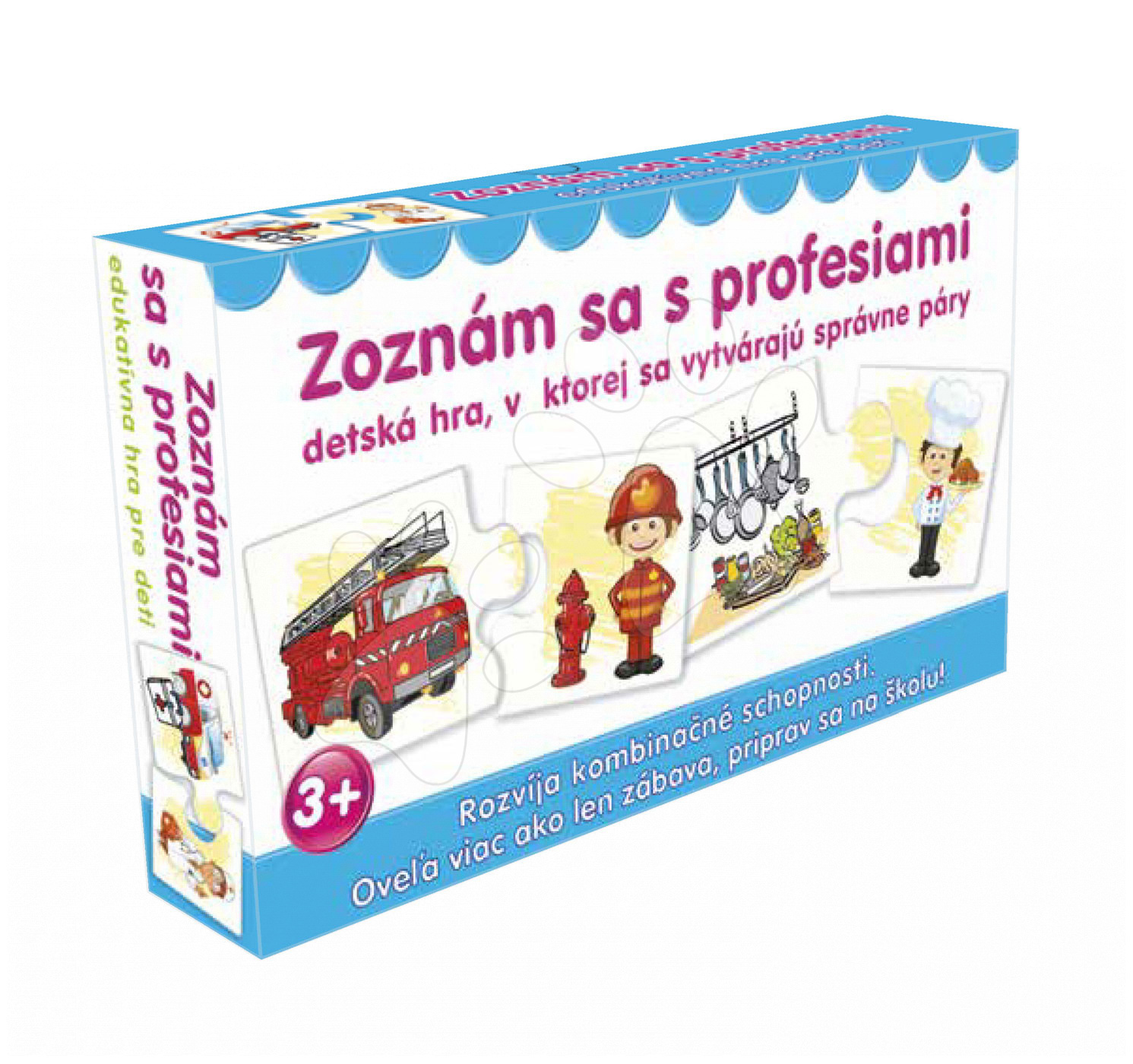 E-shop Dohány náučná detská spoločenská hra Zoznám sa s profesiami 645-08