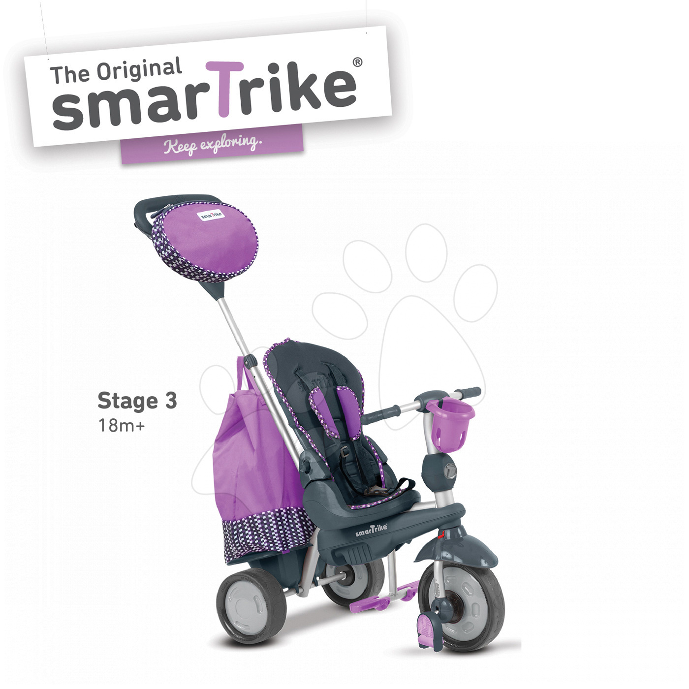 T ikolka Splash 5v1 fialova smarTrike