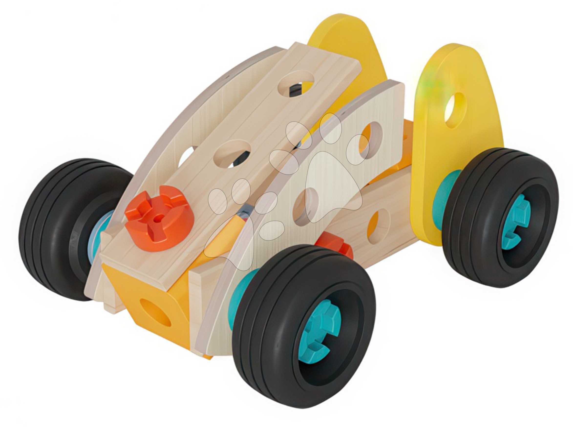 FA ÉPÍTŐJÁTÉK AUTÓ CONSTRUCT MINI RACER EICHHORN 1 MODELL 28 DRB 3 ÉVTŐL