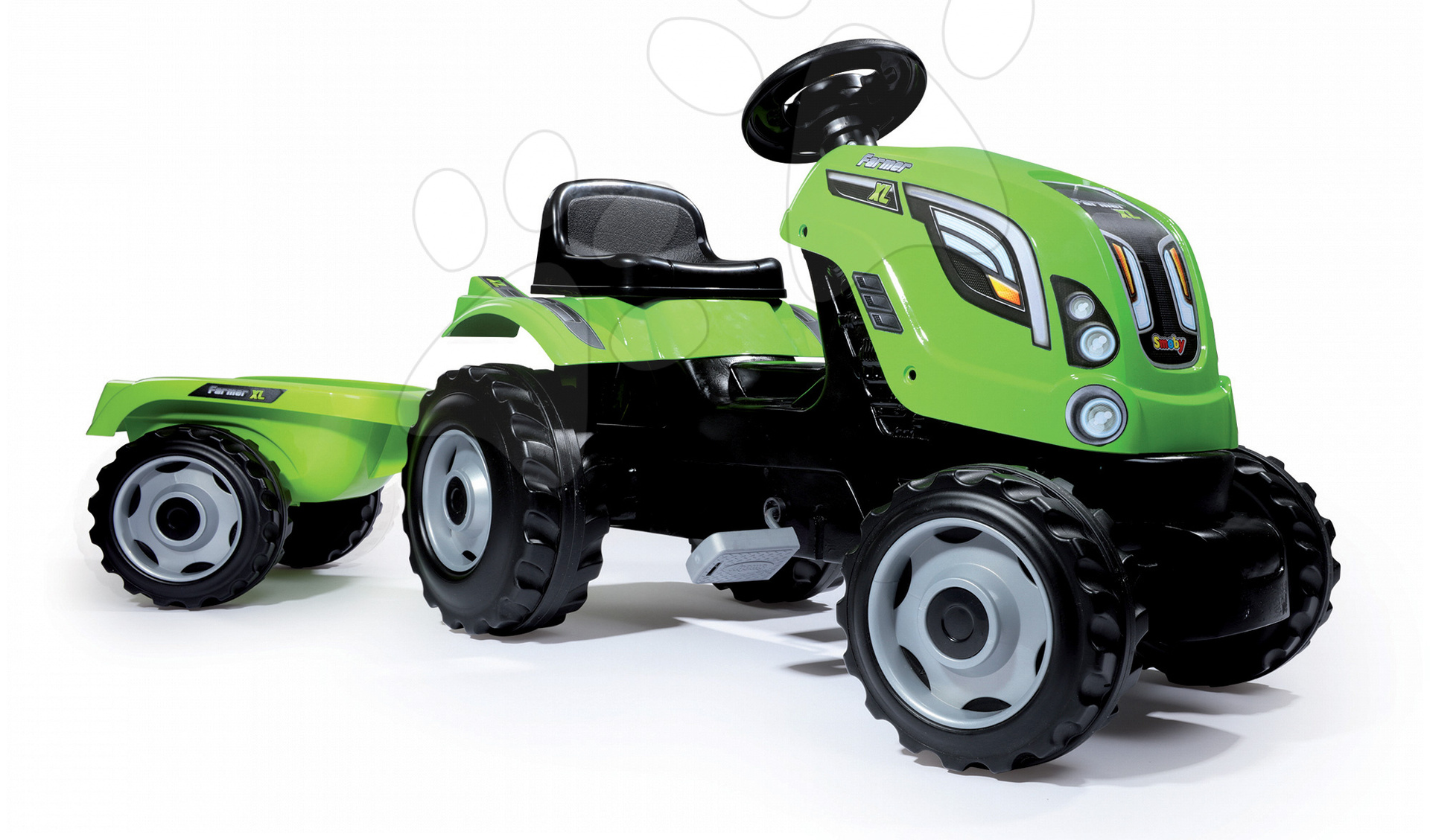 Smoby traktor Farmer XL 710111 zelený