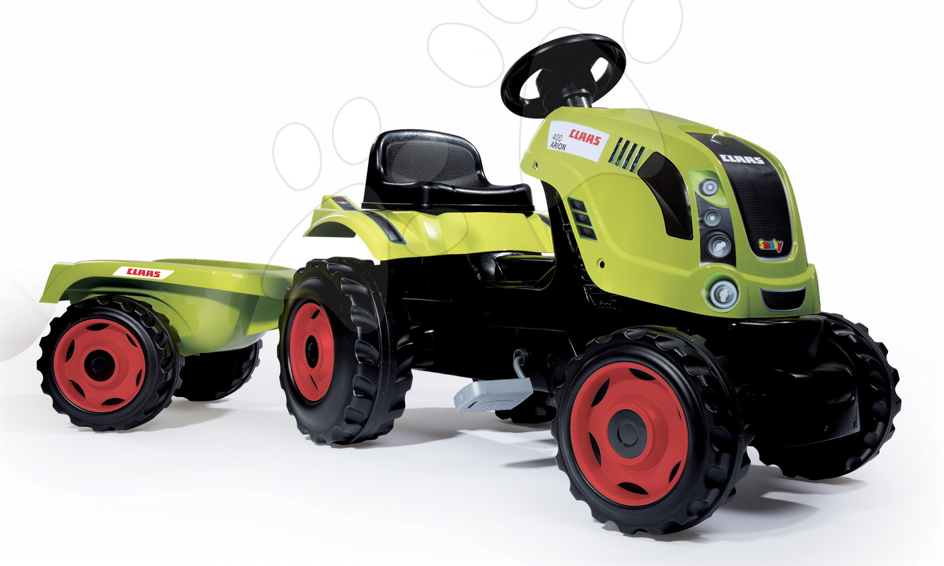 Smoby traktor Claas Farmer XL 710114 zelený