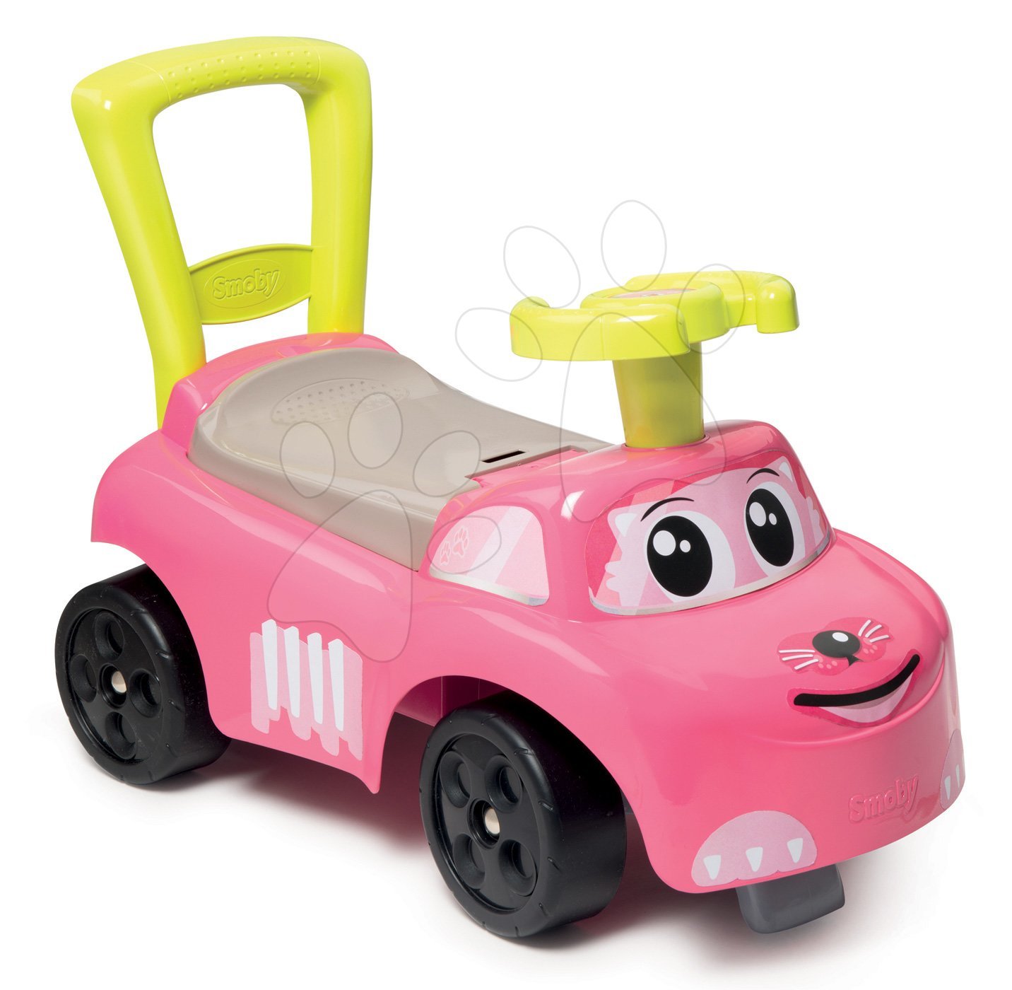 Smoby járássegítő bébitaxi Auto Pink Ride-on 2in1 rózsaszín 720518