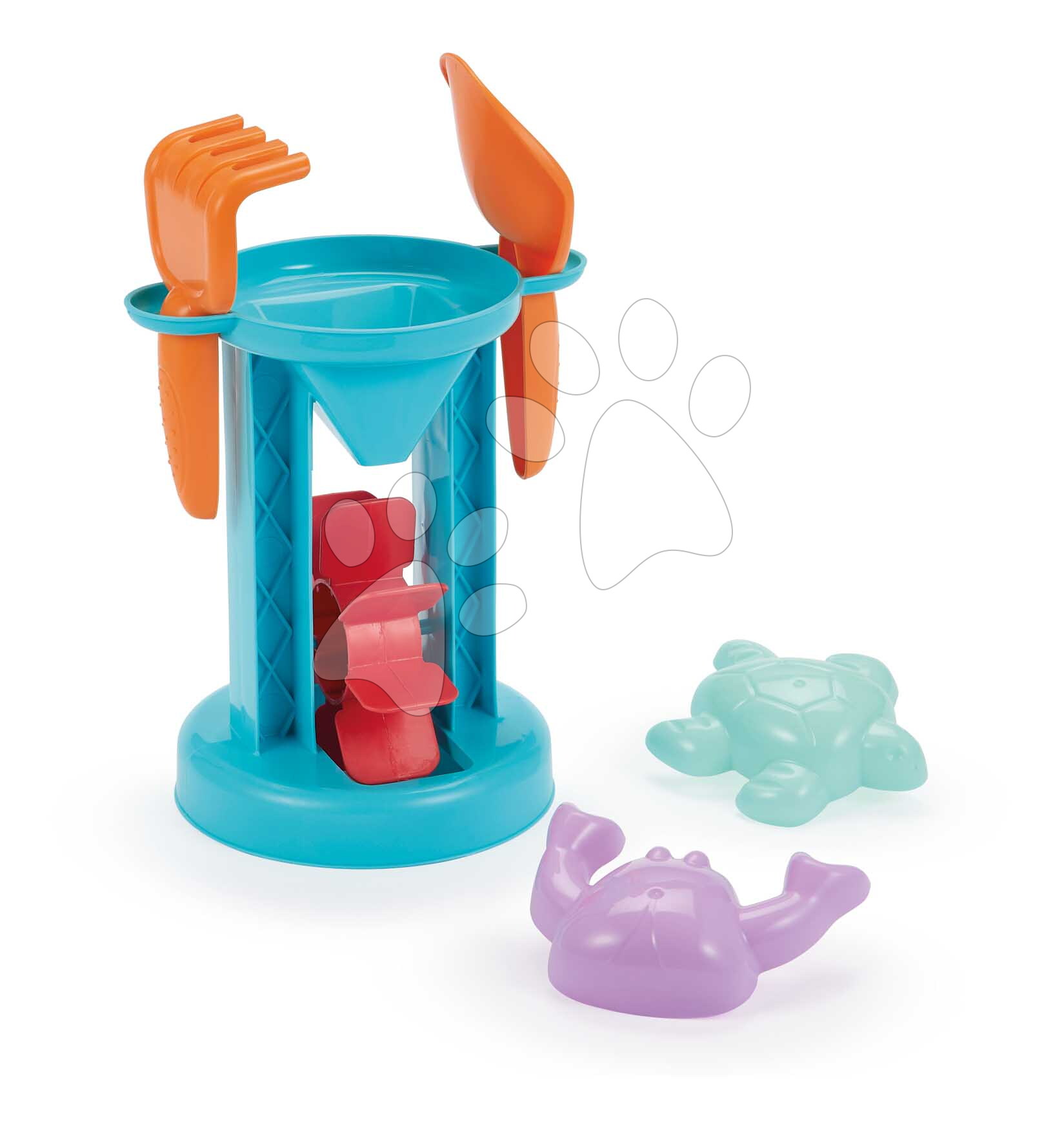 Mlyn s formičkami Summer Écoiffier 5 dielov výška 26 cm od 18 mes