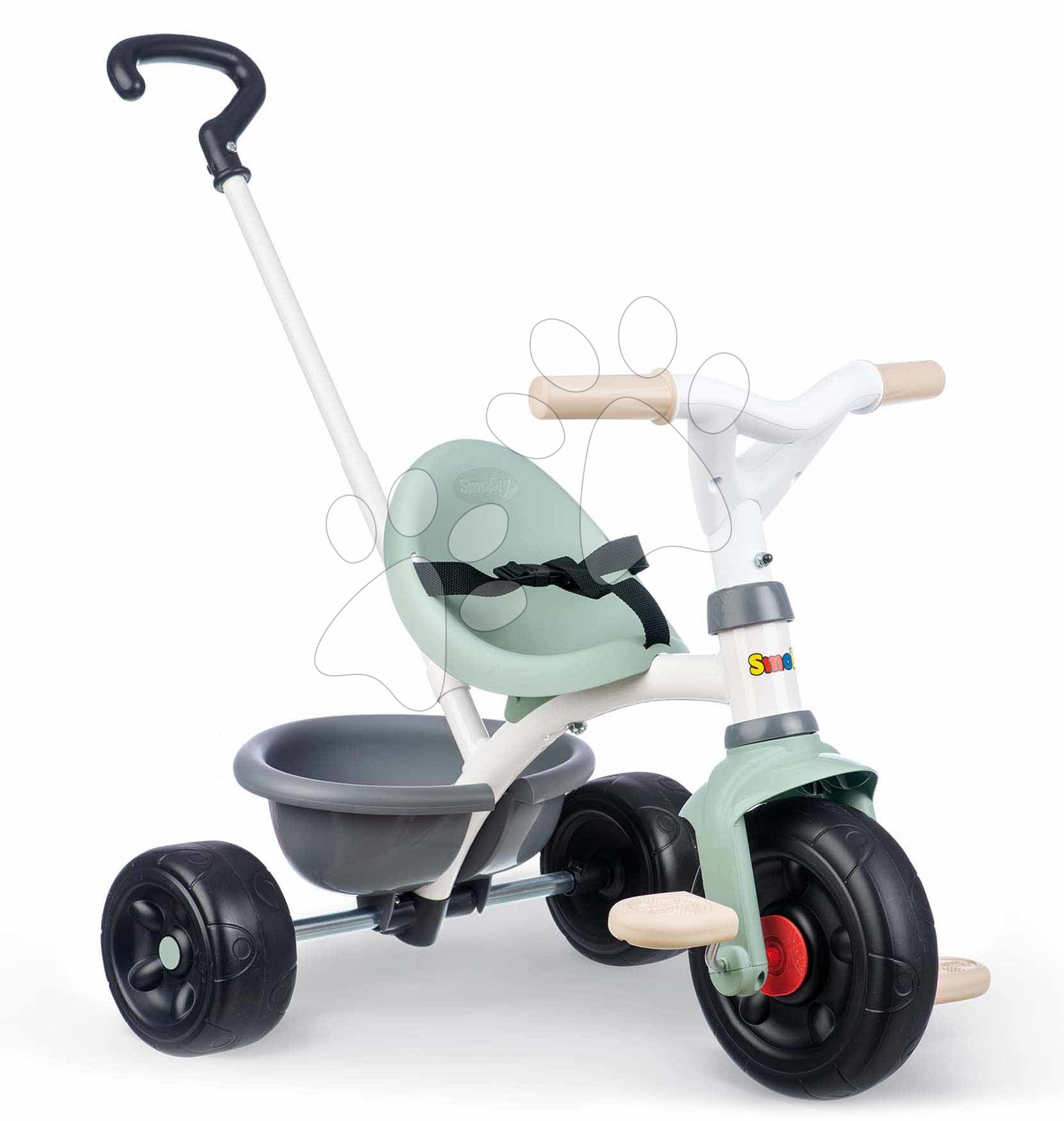 Tricikli Be Fun Tricycle Blue Smoby 95 cm tolókarral 15 hó-tól 68*52*52 cm