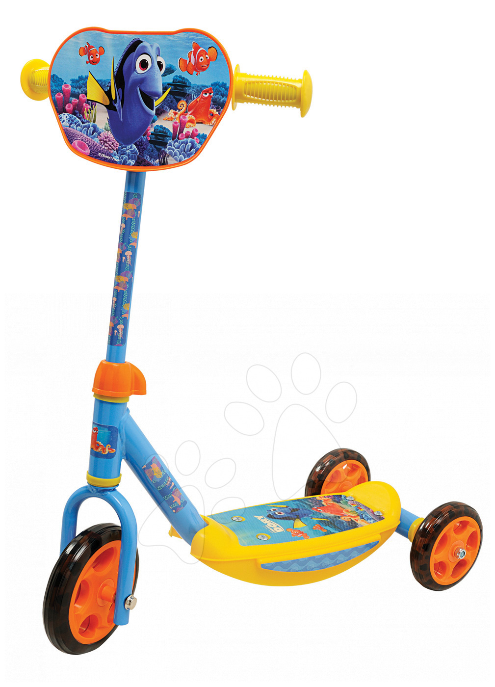 Smoby háromkerekű gyerek roller Finding Dory 750122