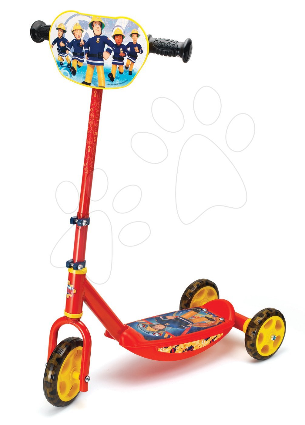 Roller 3 Räder für Kinder Fireman Sam