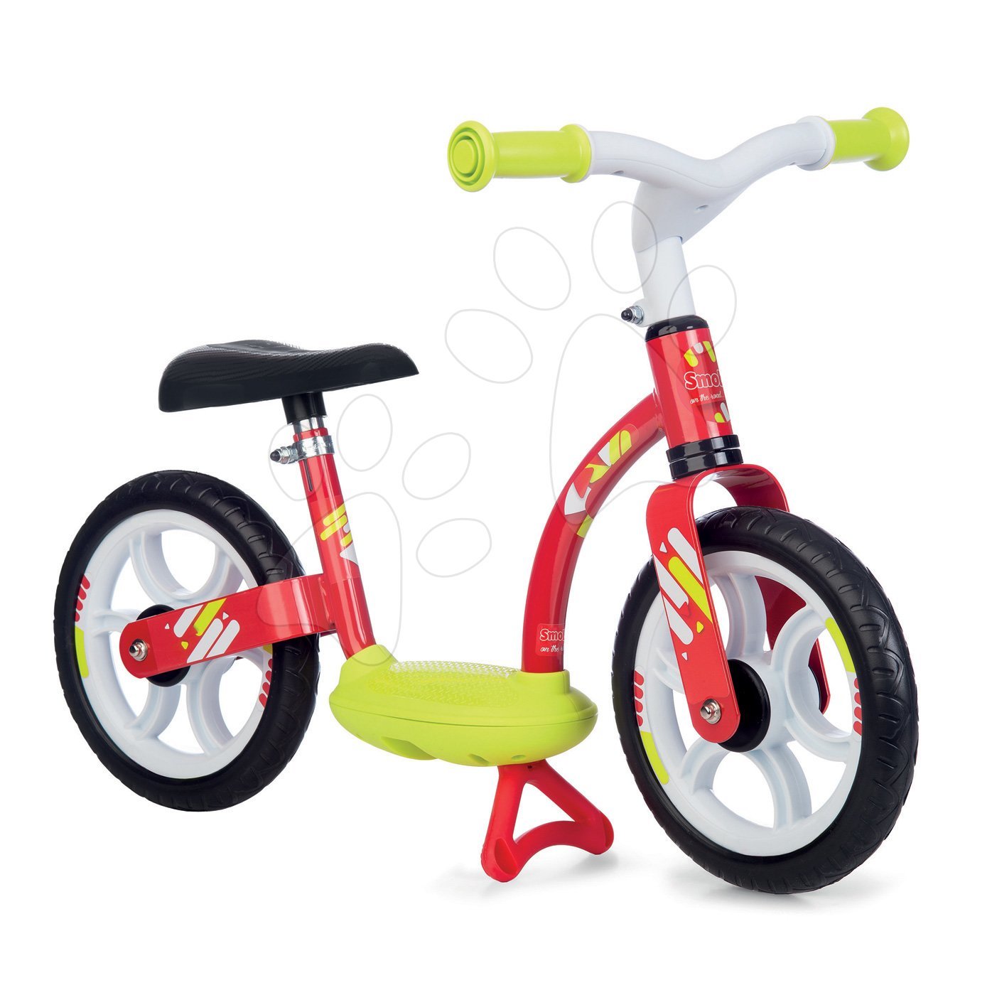 Smoby balanční odrážedlo Balance Bike Comfort Red s kovovou konstrukcí a výškově nastavitelným sedadlem 770122