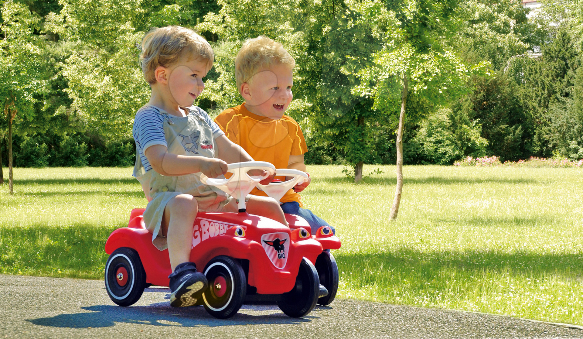 Rutschfahrzeug für Kinder BIG Classic rot