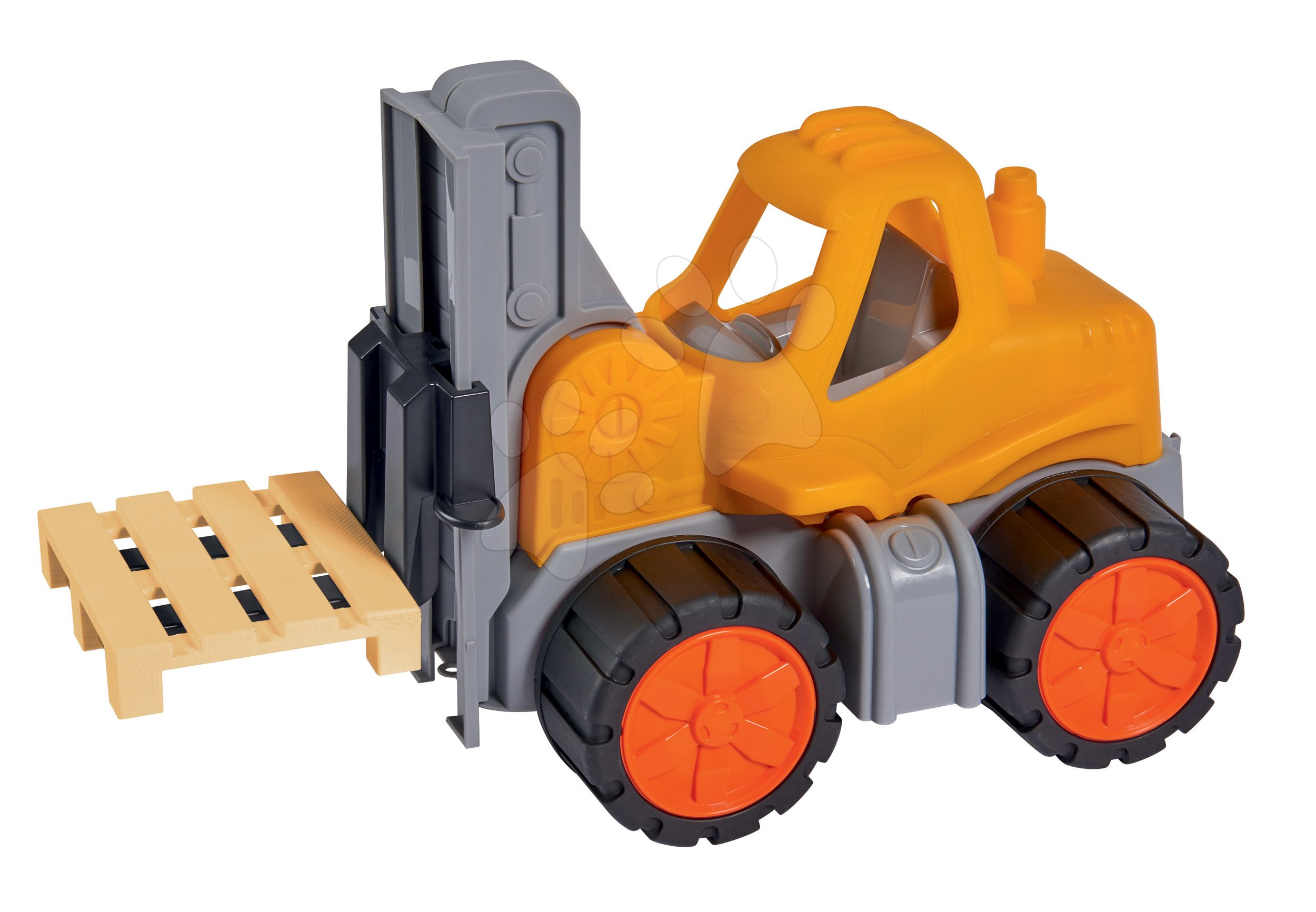 Targonca Forklift Power Worker BIG munkagép funkciókkal 42 cm - gumikerekekkel 2 éves kortól