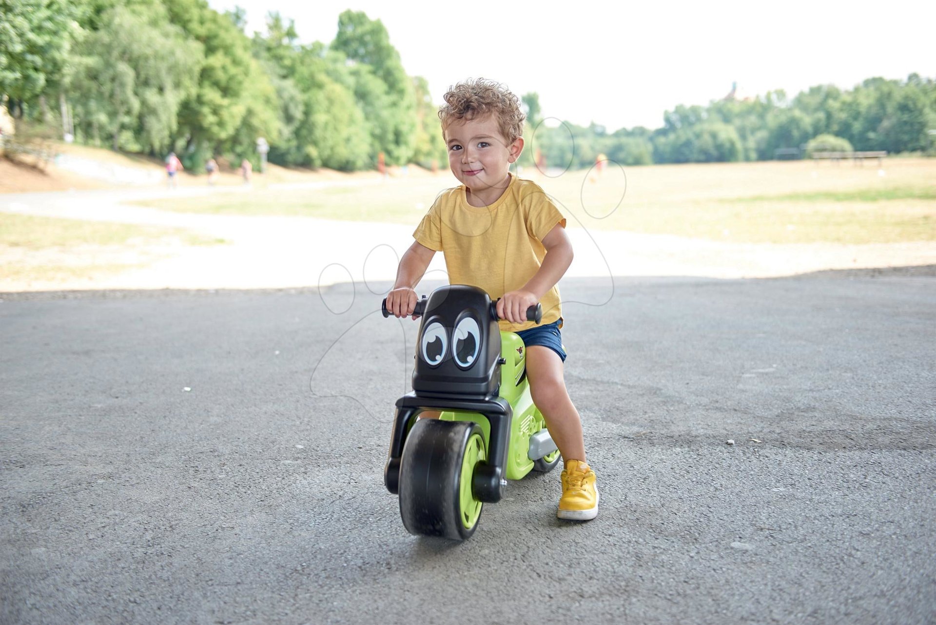 Detská motorka BIG Racing Bike zelená