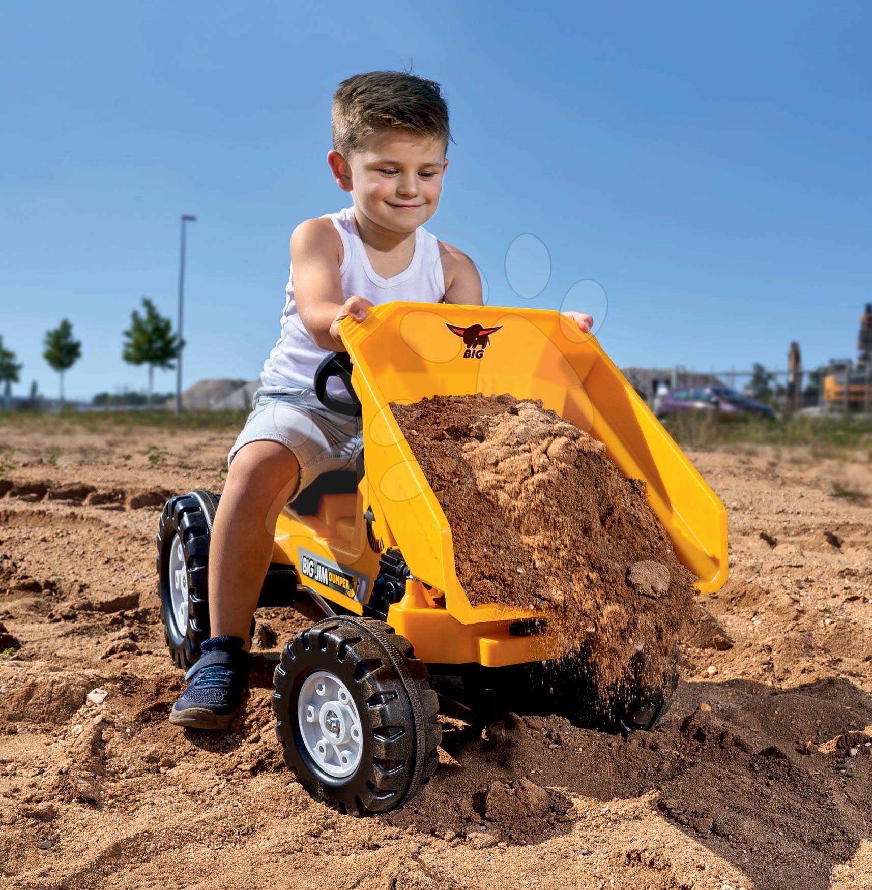 <b>Tractor con volquete Jim Dumper BIG