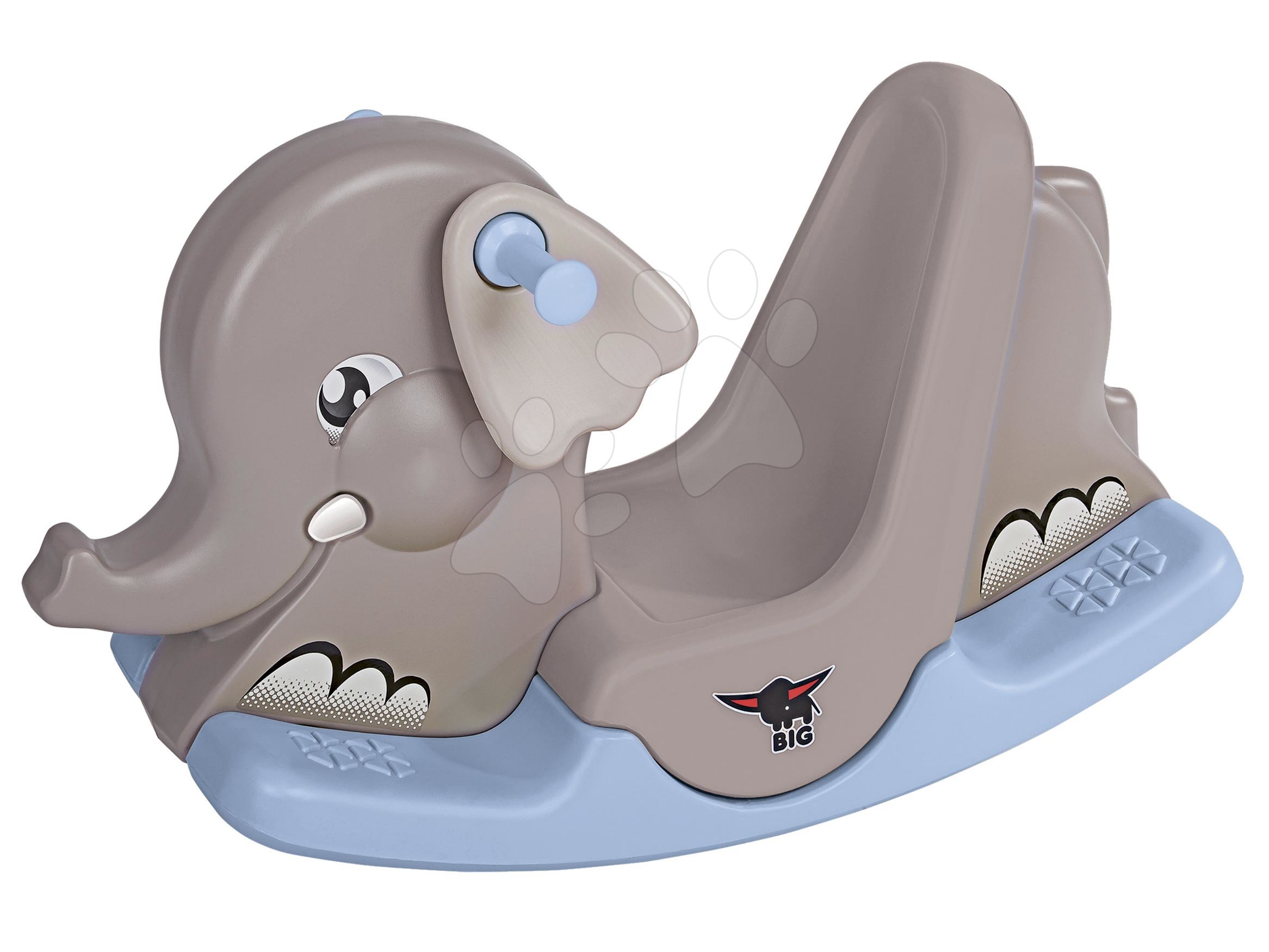Hojdačky - Hojdačka Slon BIG s pohyblivými ušami od 1-5 rokov