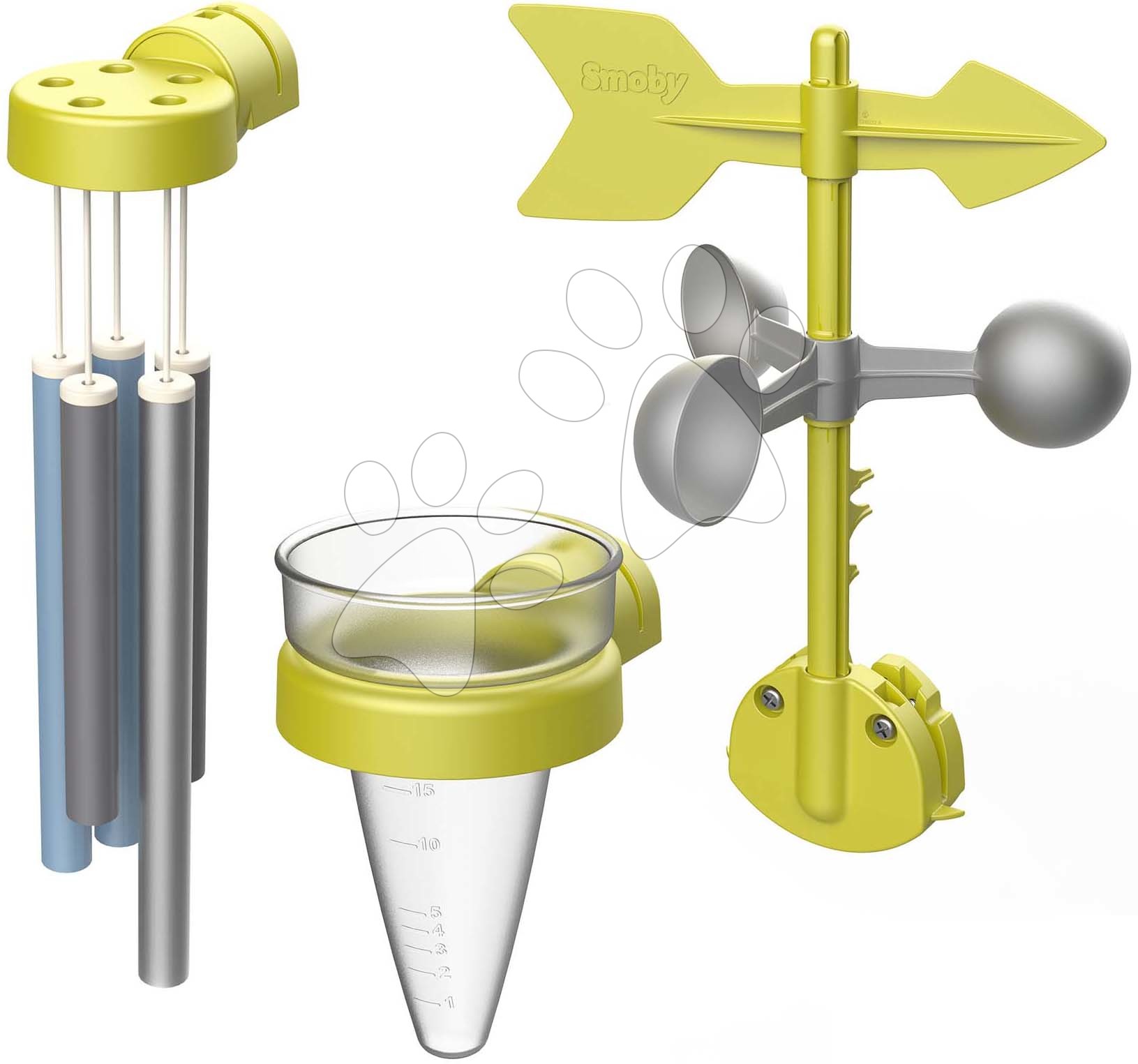E-shop Meteorologická stanica predpoveď počasia Weather Kit ku všetkým domčekom Smoby zvonkohra vetromer a zrážkomer od 24 mes