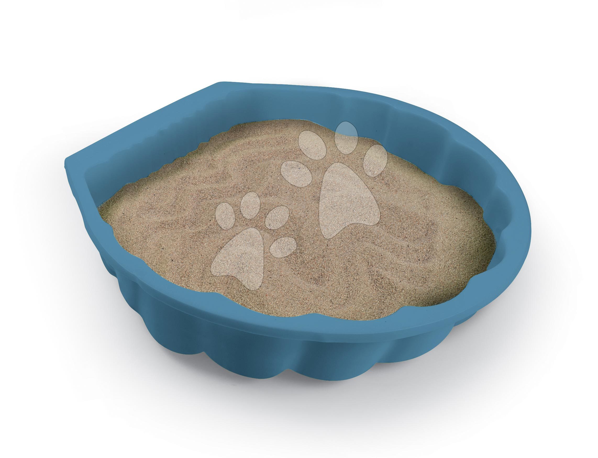 Pískoviště ekologické mušle Simple Sand Pit Green Smoby 35 cm pro malé prostory od 18 měsíců