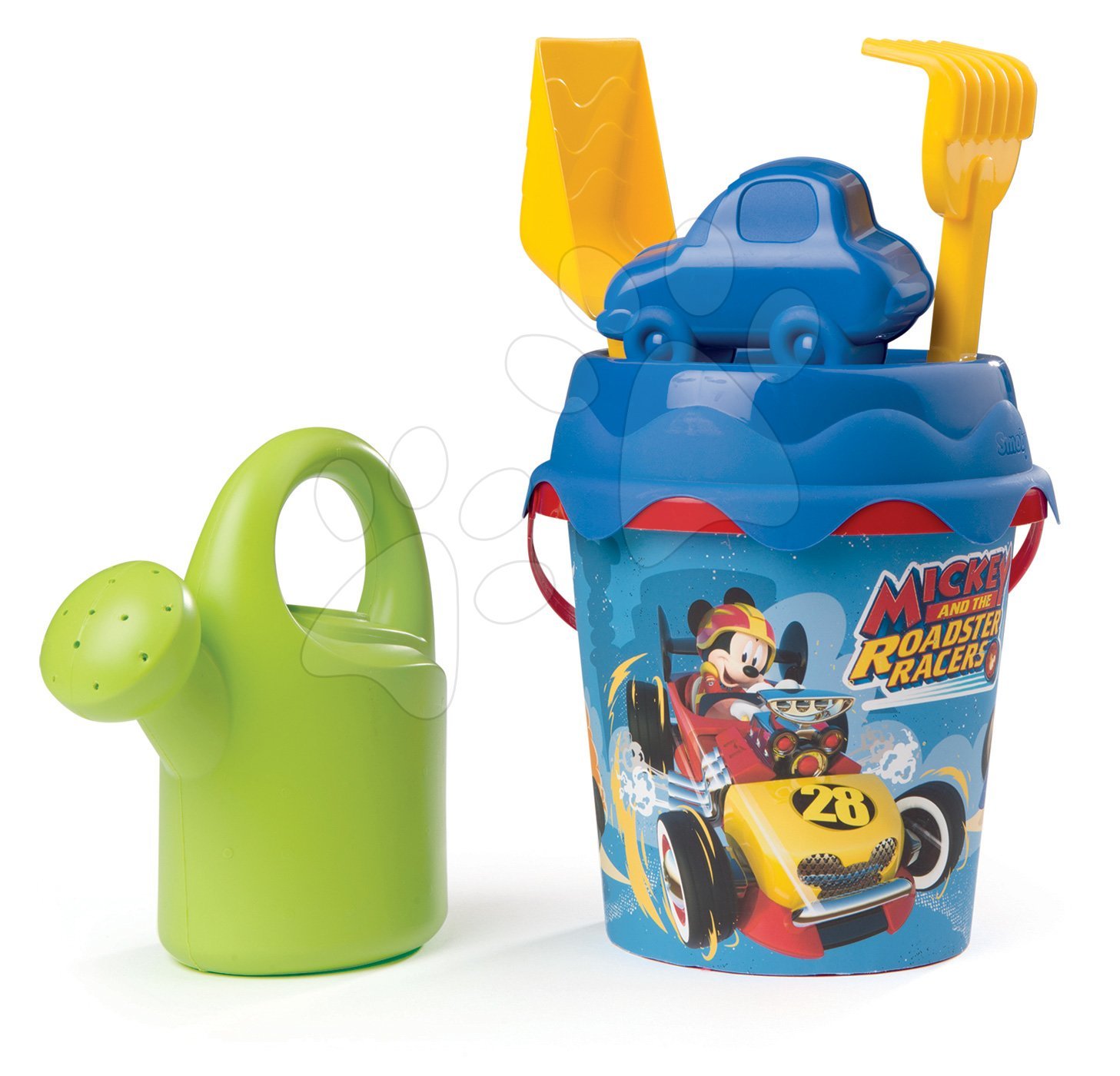 Smoby kbelík set s konvičkou Mickey 862074 modrý