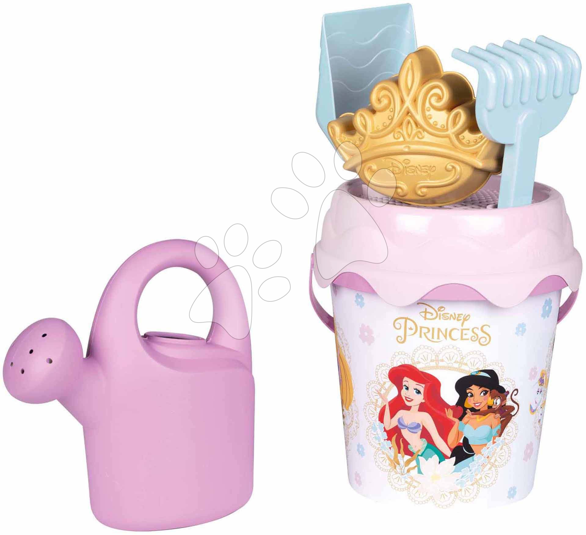 Vedro set Disney Princess Garnished Bucket Smoby s krhlou 17 cm výška od 18 mes