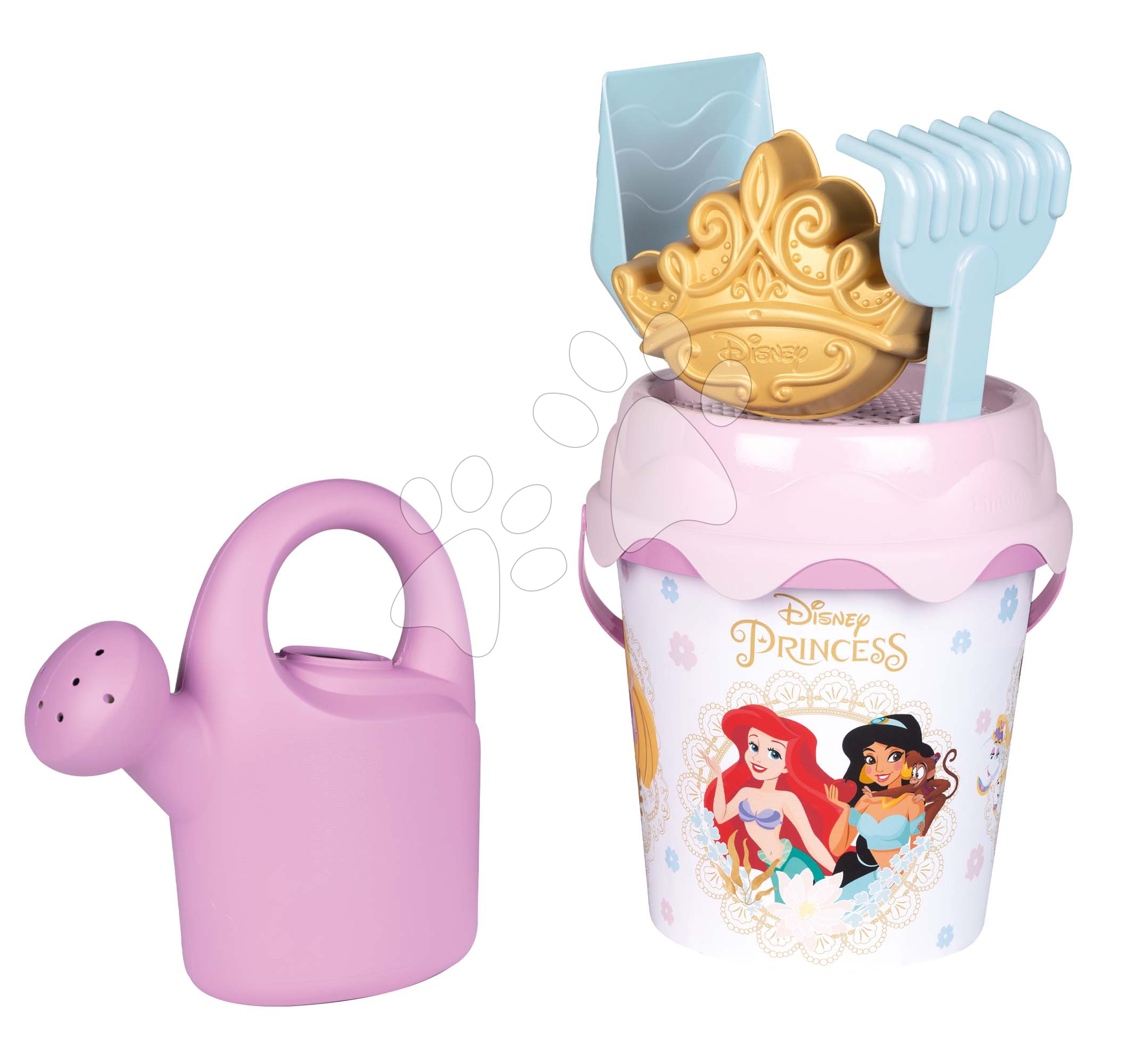 Kbelík set Disney Princess Garnished Bucket Box Smoby s konvičkou 17 cm výška od 18 měsíců